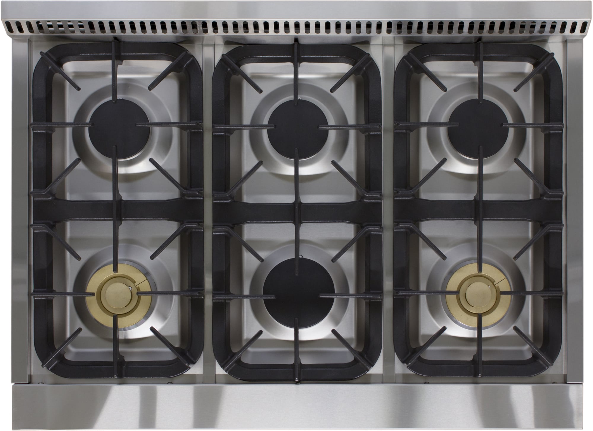 AGA APRO36DFSS 36 Inch Freestanding Dual Fuel Range with RapidBake