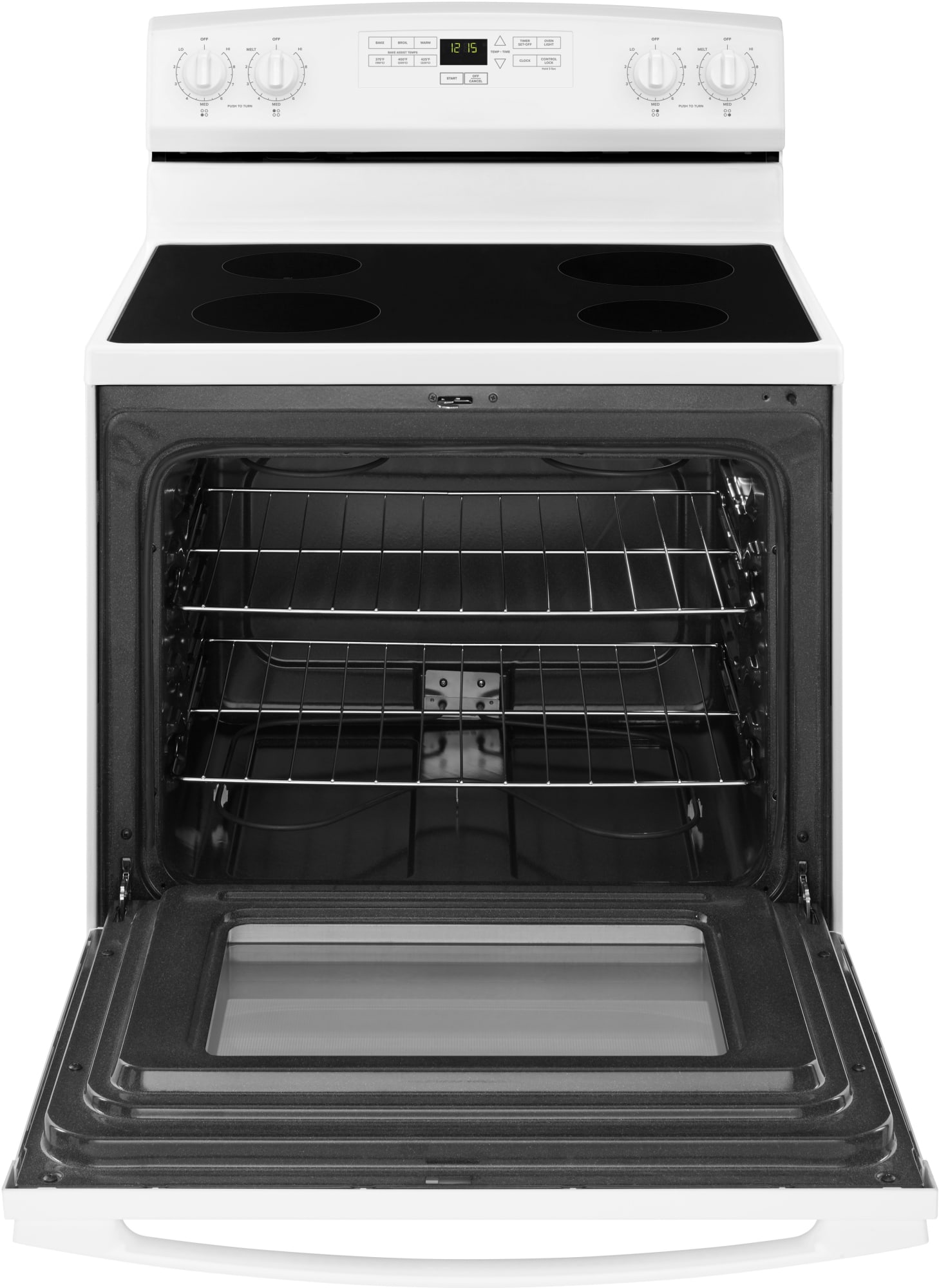 Amana AER6303MFW 30 Inch Electric Range with 4 Radiant Heating Elements