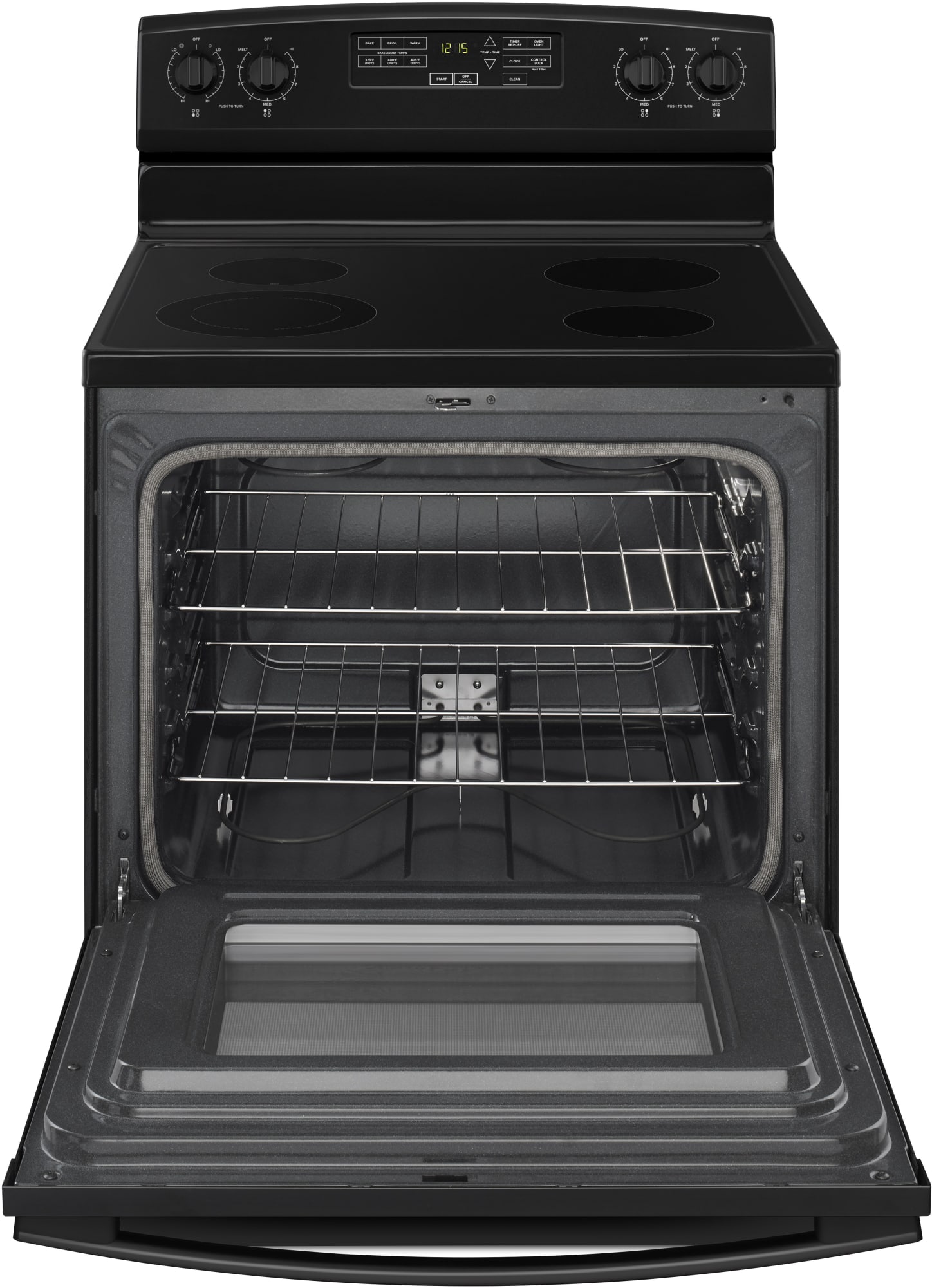Amana AER6603SFB 30 Inch Electric Range with 4 Radiant Heating Elements