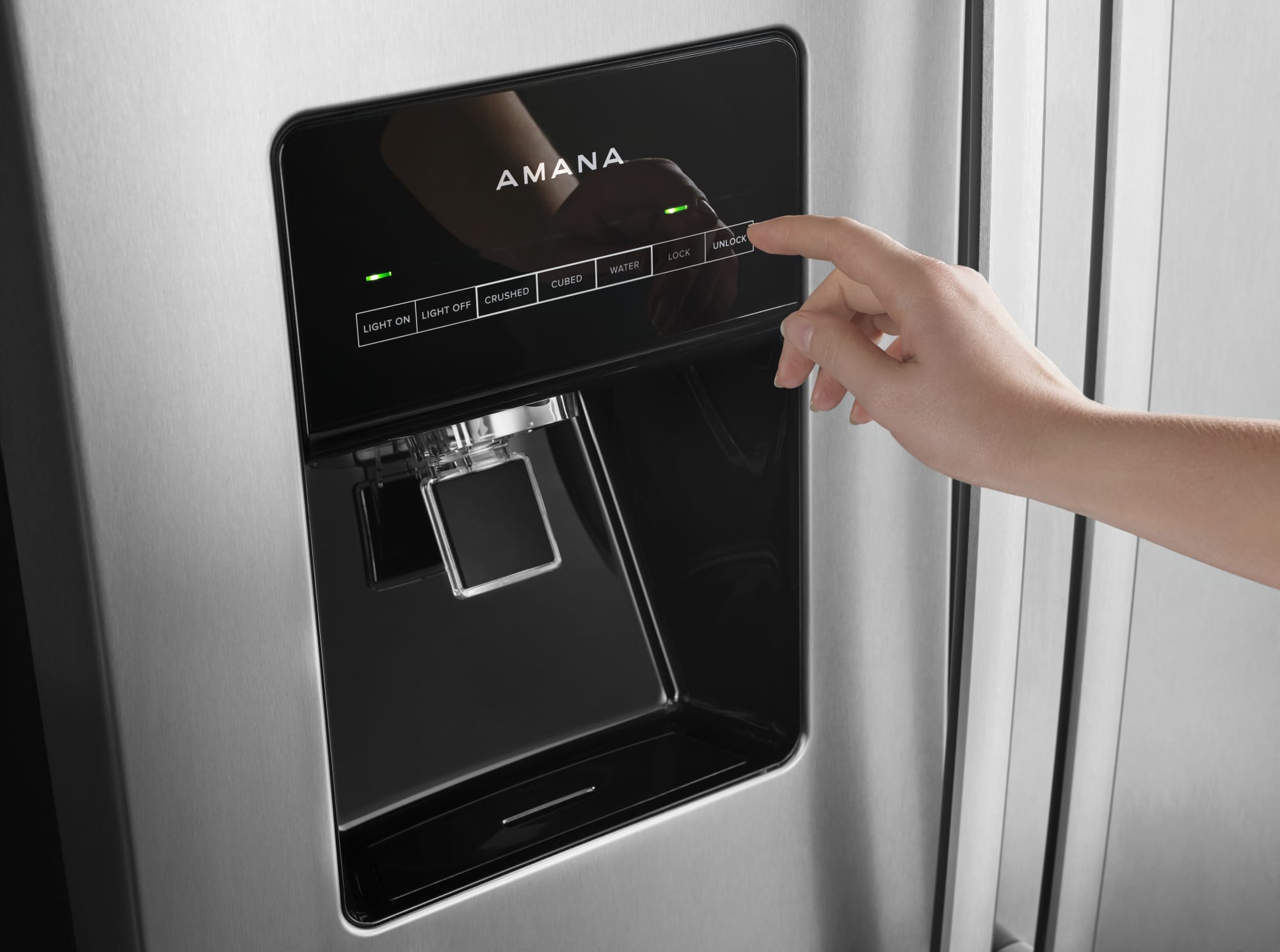 Amana ASI2275FRS 33 Inch SidebySide Refrigerator with 21.2 cu. ft