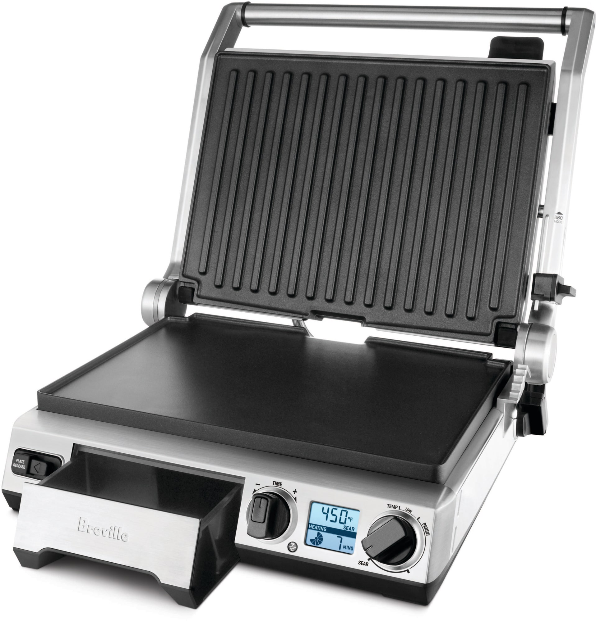 Breville BGR820XL Electronic Smart Grill™ with Element IQ™, Adjustable