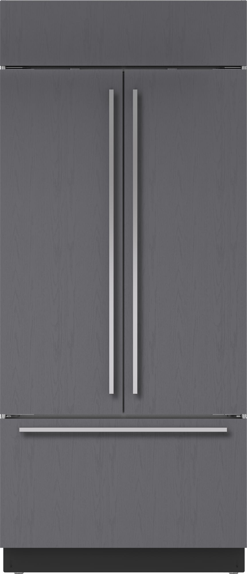 SubZero BI36UFDO 36 Inch BuiltIn Panel Ready French Door Refrigerator with 21 Cu. Ft. Capacity