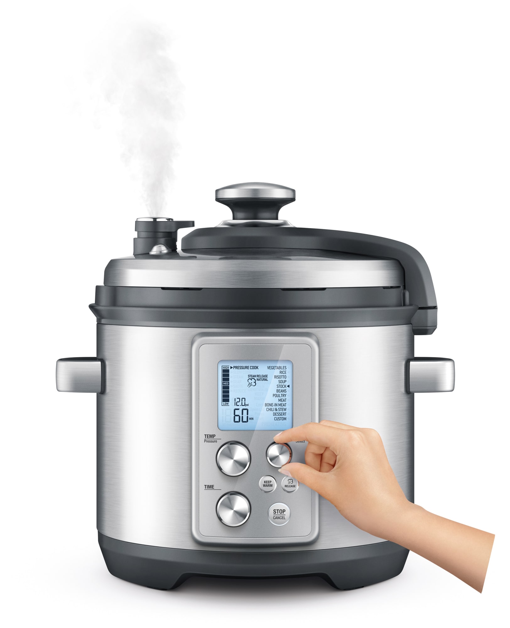 Breville BPR700BSS Fast Slow Pro™ Pressure Cooker with MultiFunctions
