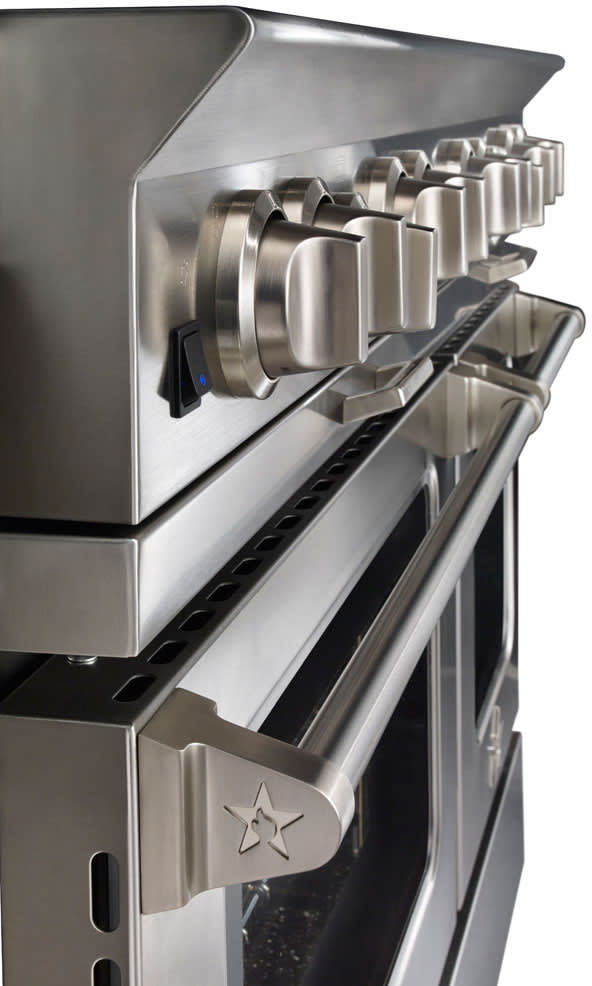 BlueStar BSP6010B 60 Inch Freestanding Professional Gas Range with 10 Open Burners, Double Oven
