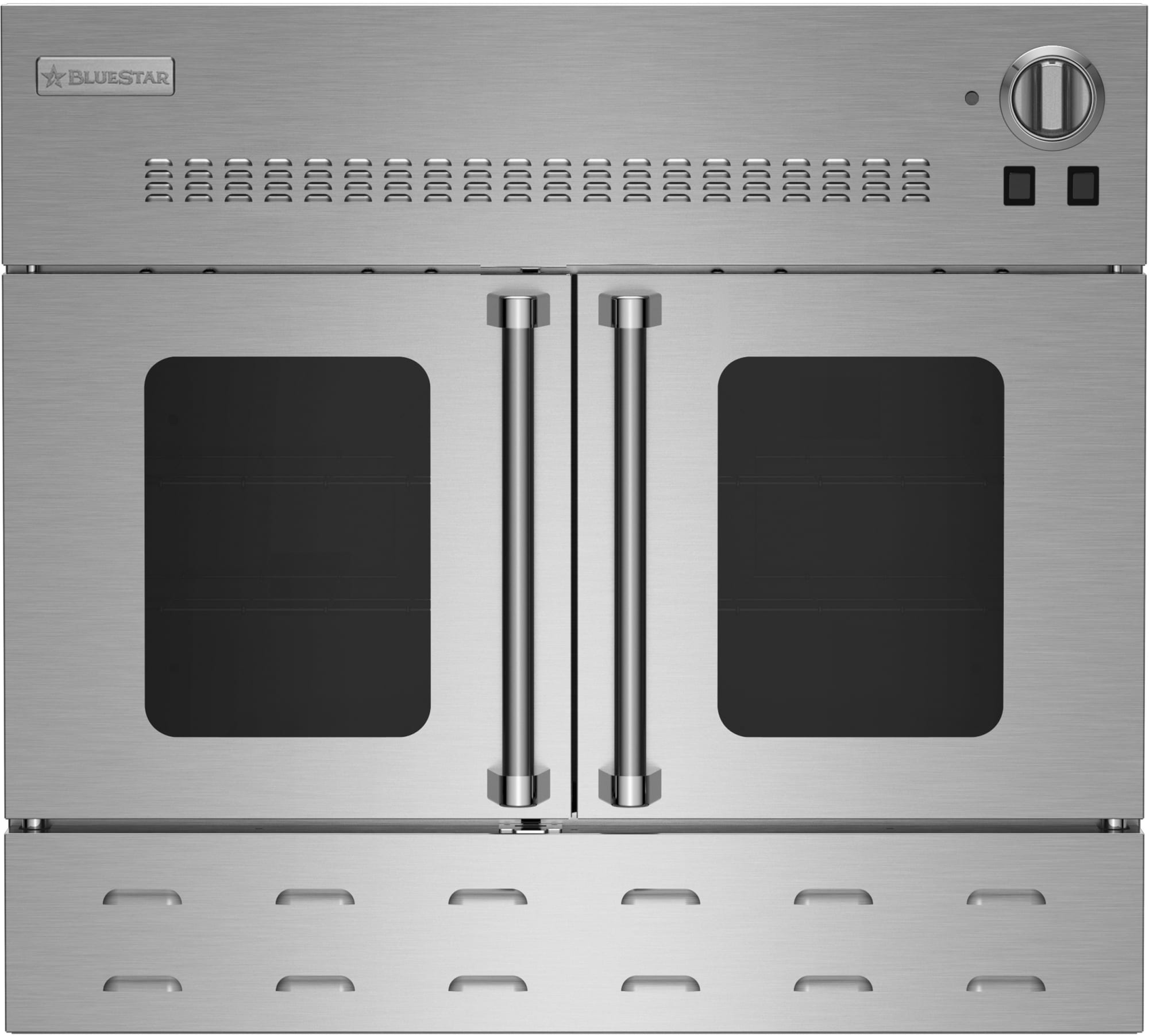 BlueStar BWO36AGSV2 36 Inch Single French Door Gas Wall Oven with 5.04