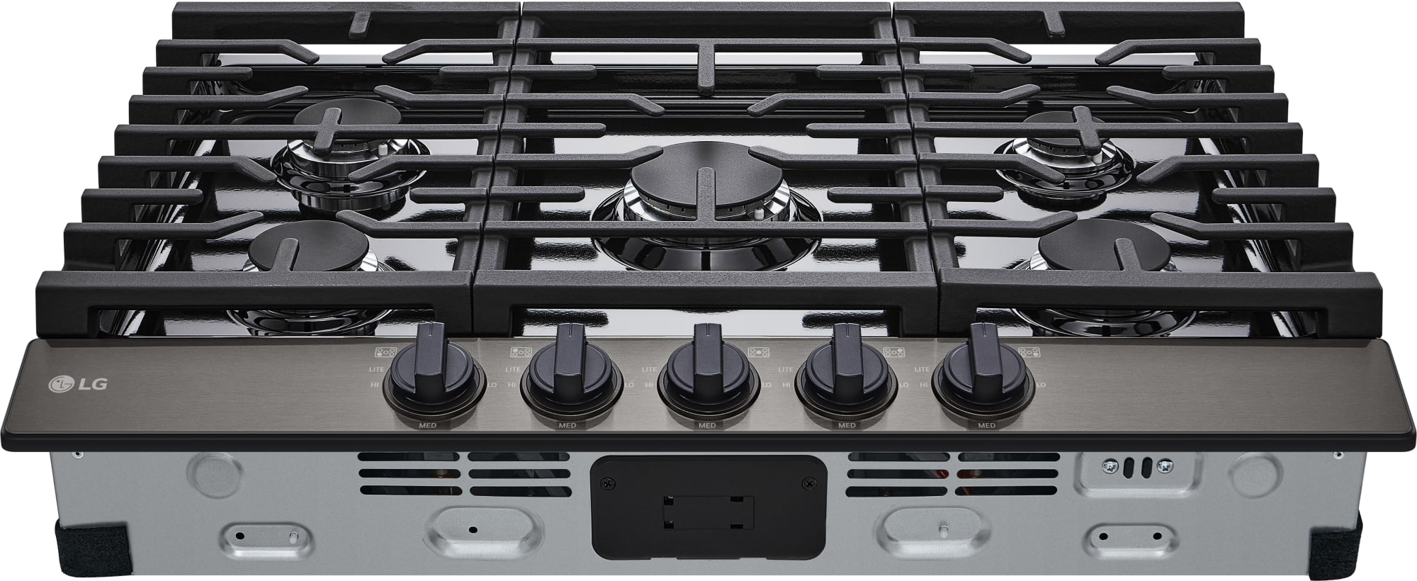 LG CBGJ3023D 30 Inch Gas Cooktop with 5 Sealed Burners, 20K BTU