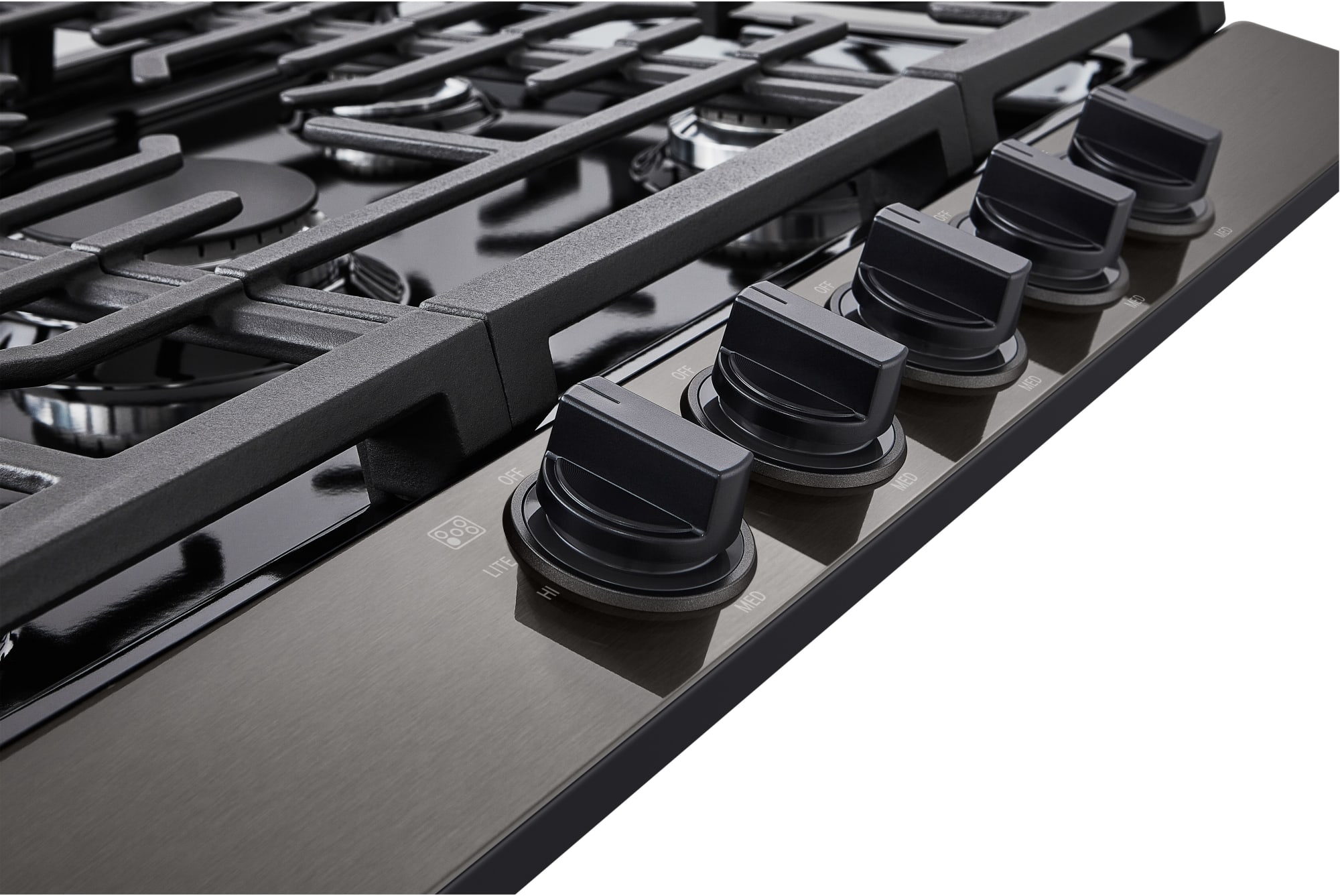 LG CBGJ3023D 30 Inch Gas Cooktop with 5 Sealed Burners, 20K BTU