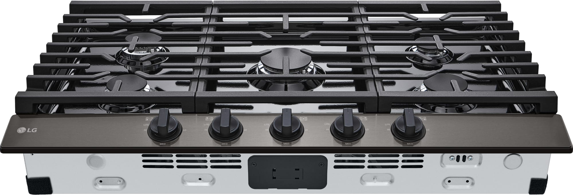 LG CBGJ3623D 36 Inch Gas Cooktop with 5 Sealed Burners, 22K BTU