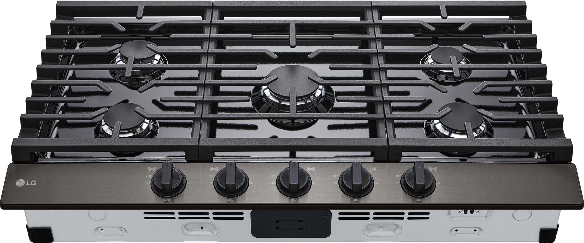 LG CBGJ3623D 36 Inch Gas Cooktop with 5 Sealed Burners, 22K BTU