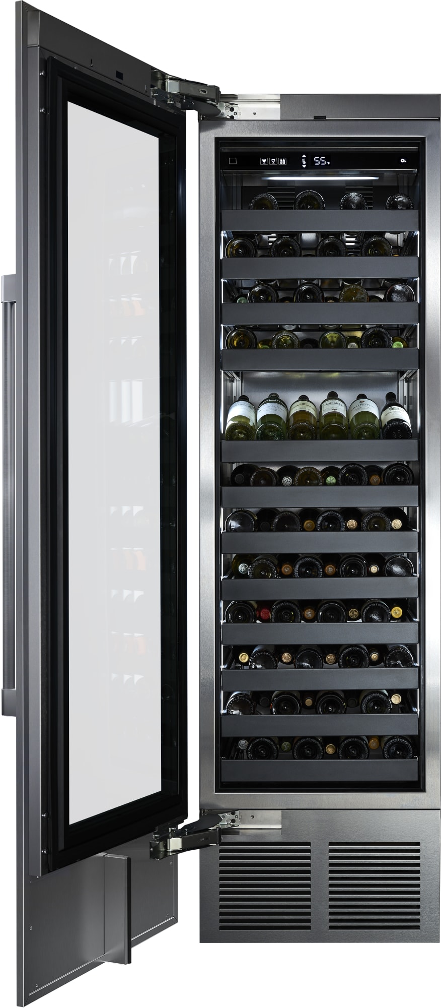 Perlick CR24W14R 24 Inch Wine Reserve with 94 Bottle Capacity, Single