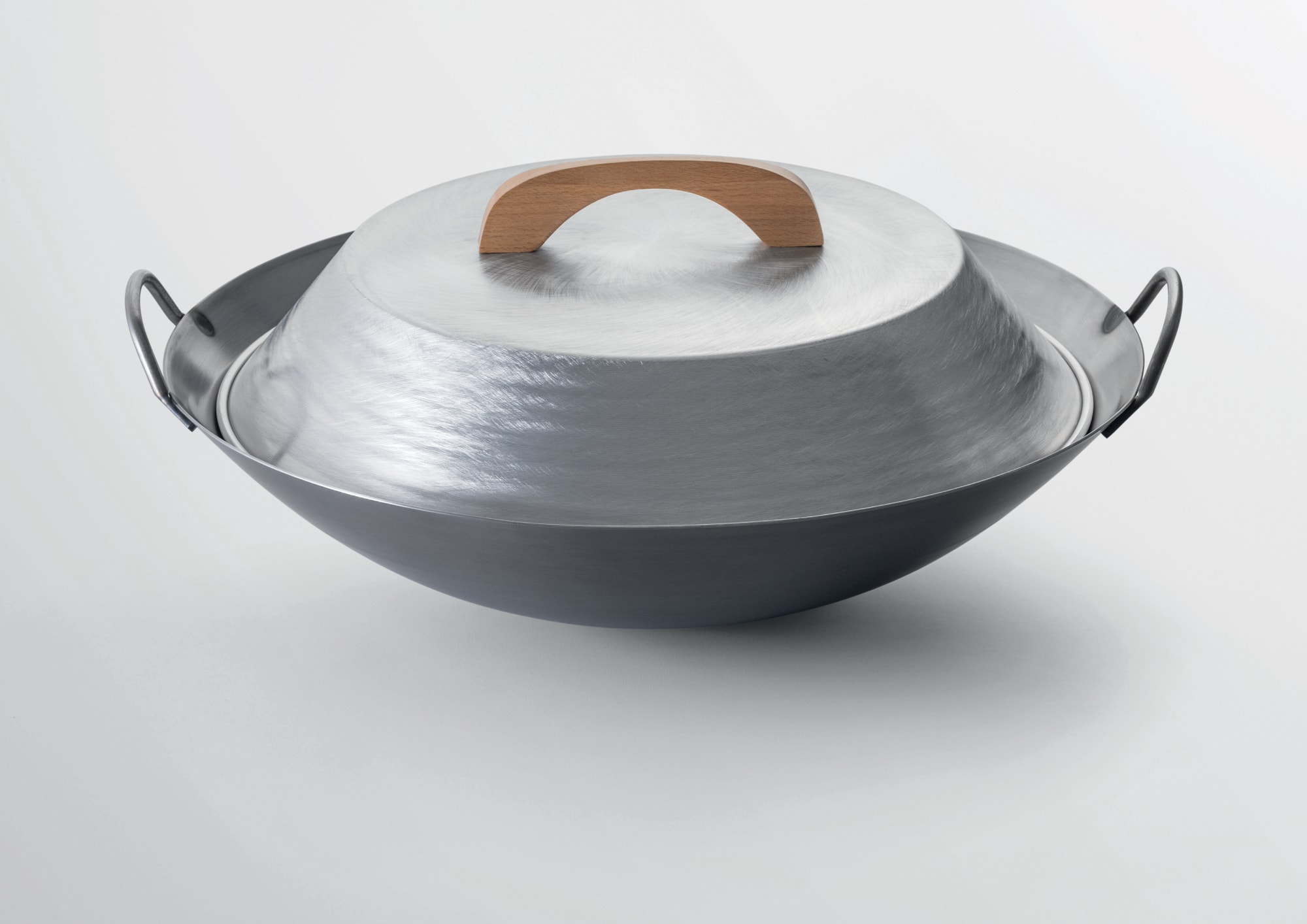 DCS CW20 Commercial Wok with Solid Stainless Steel Base Pan and Handles