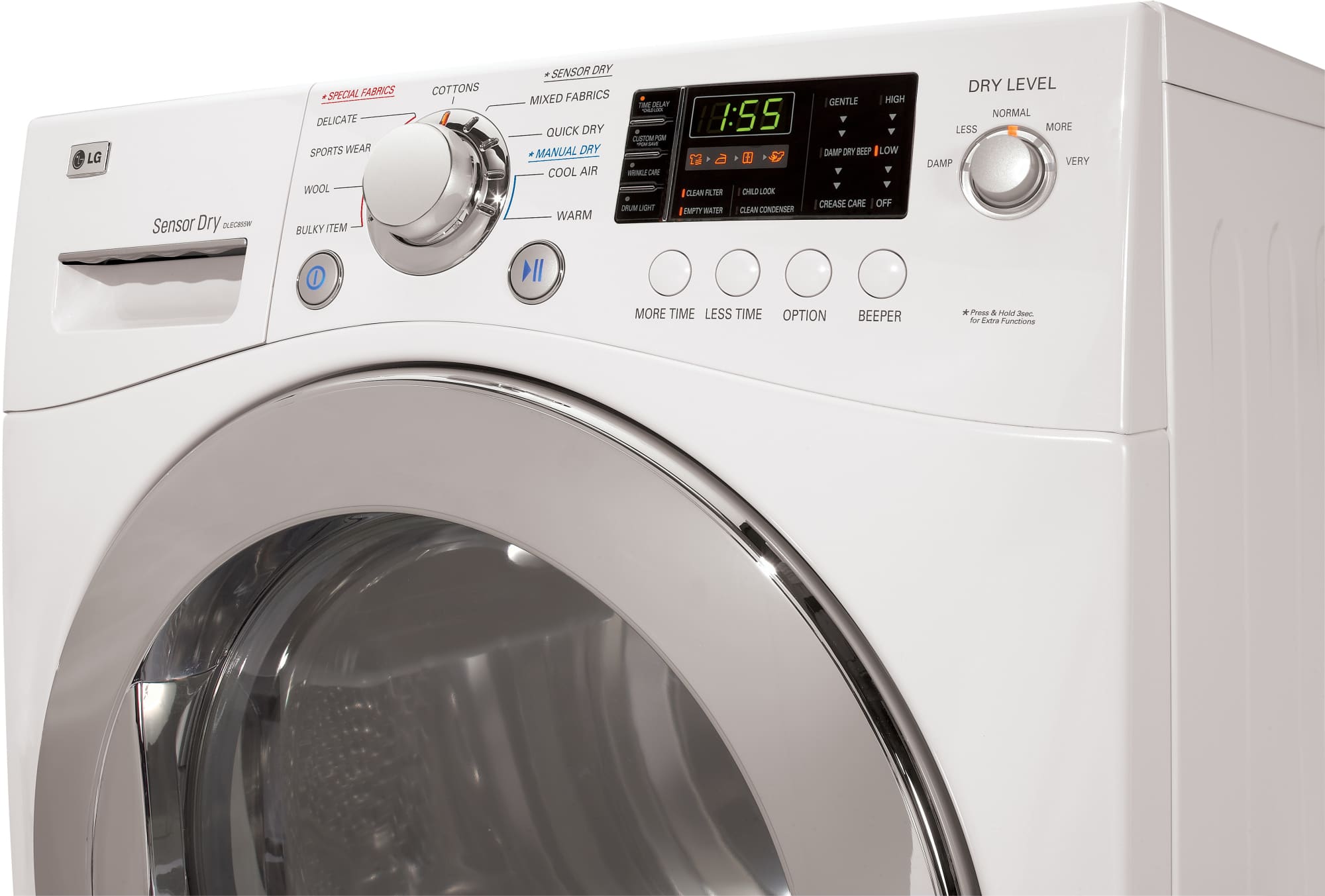LG DLEC855W 24 Inch 4.2 cu. ft. Compact Electric Condensing Dryer with