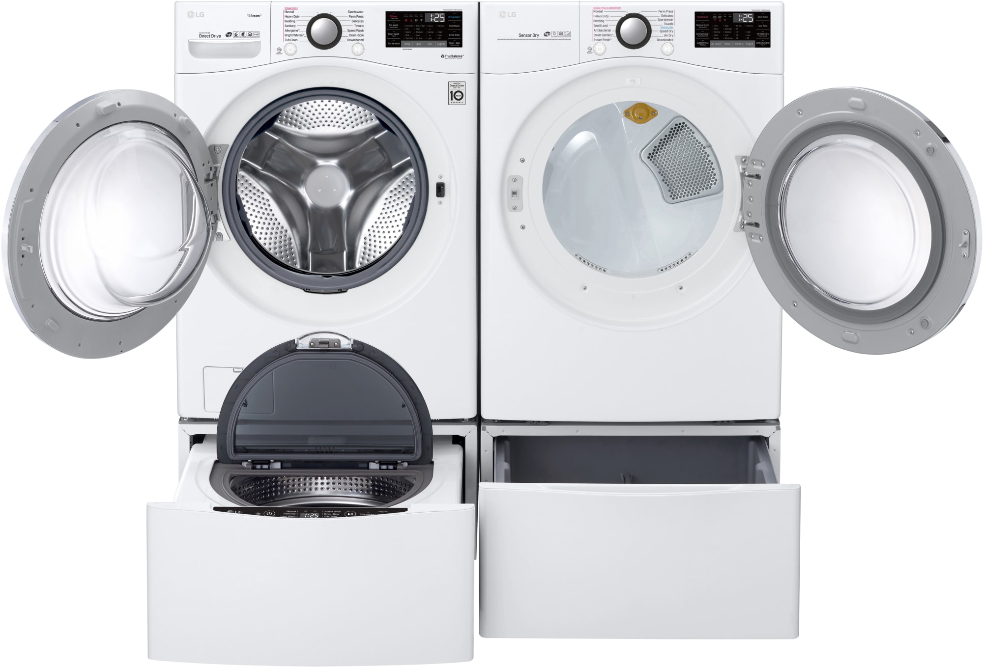 LG WM3900HWA 27 Inch Front Load Washer with 4.5 cu. ft. Capacity