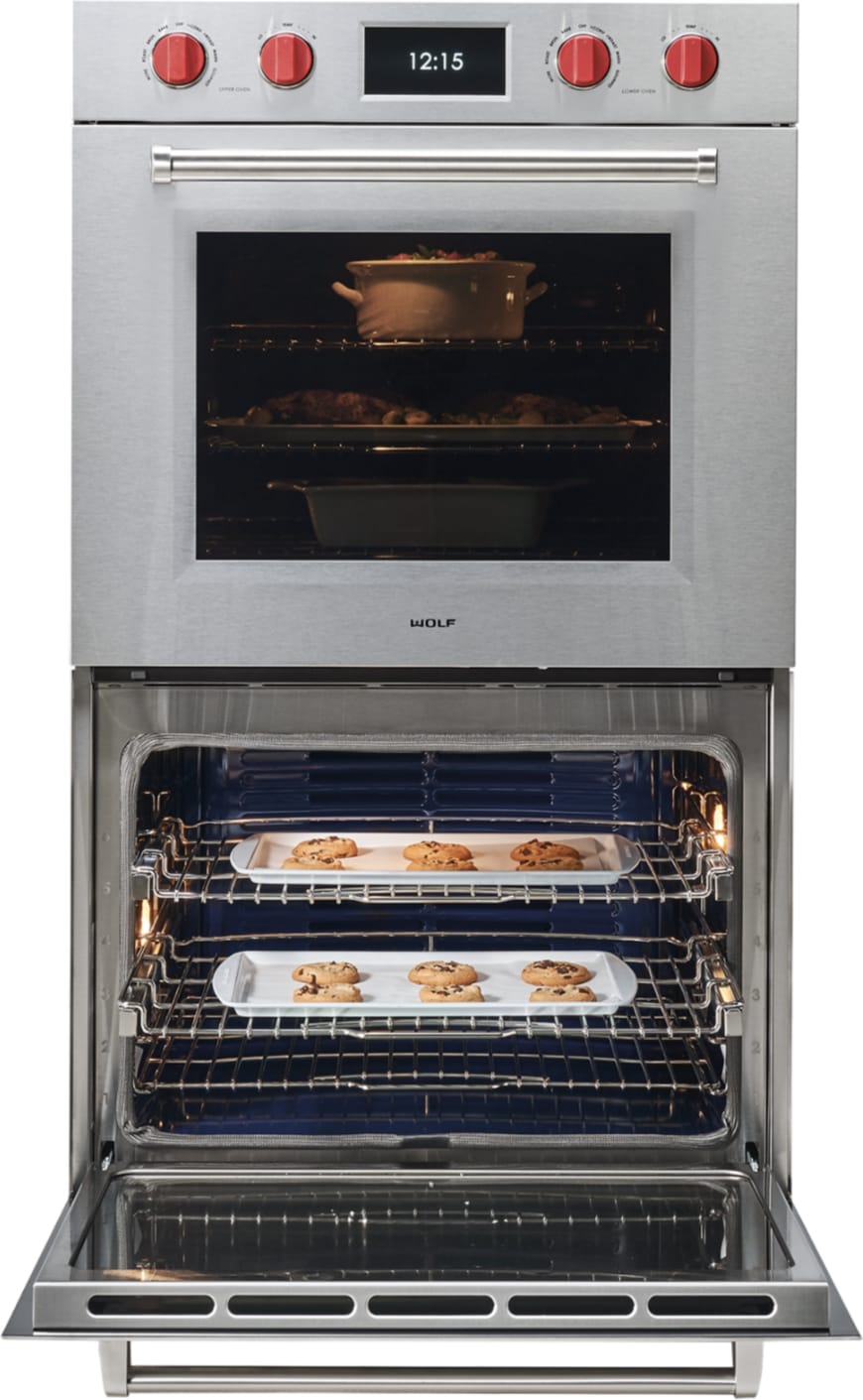 Wolf DO30CMS 30 Inch Double Smart Wall Oven with 10.2 cu. ft. Capacity