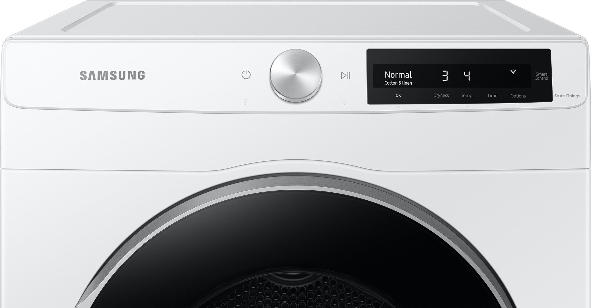Samsung DV25B6900EW 24 Inch Smart Electric Dryer with 4.0 Cu. Ft