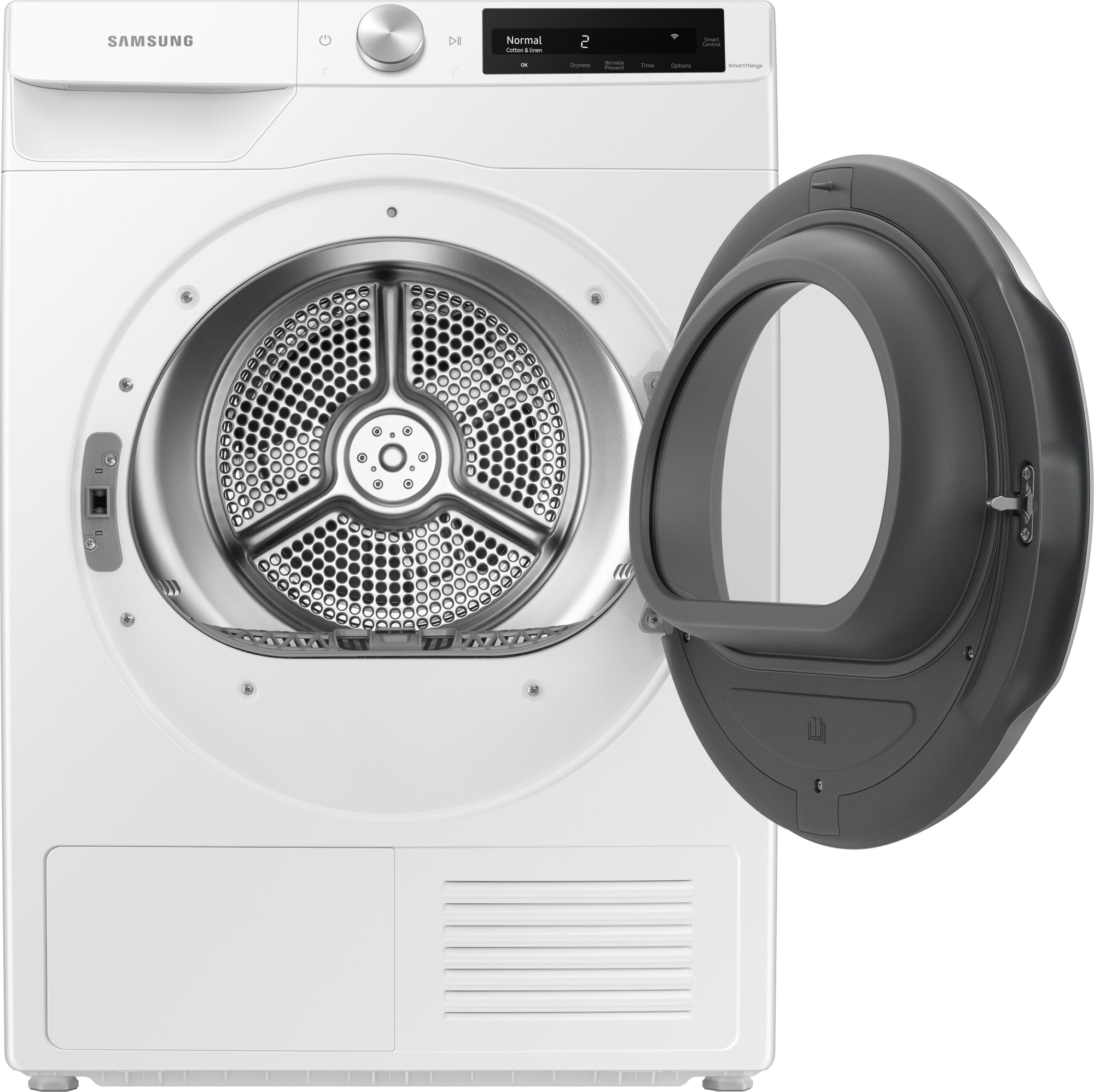 Samsung DV25B6900HW 24 Inch Smart Electric Ventless Dryer with 4.0 Cu