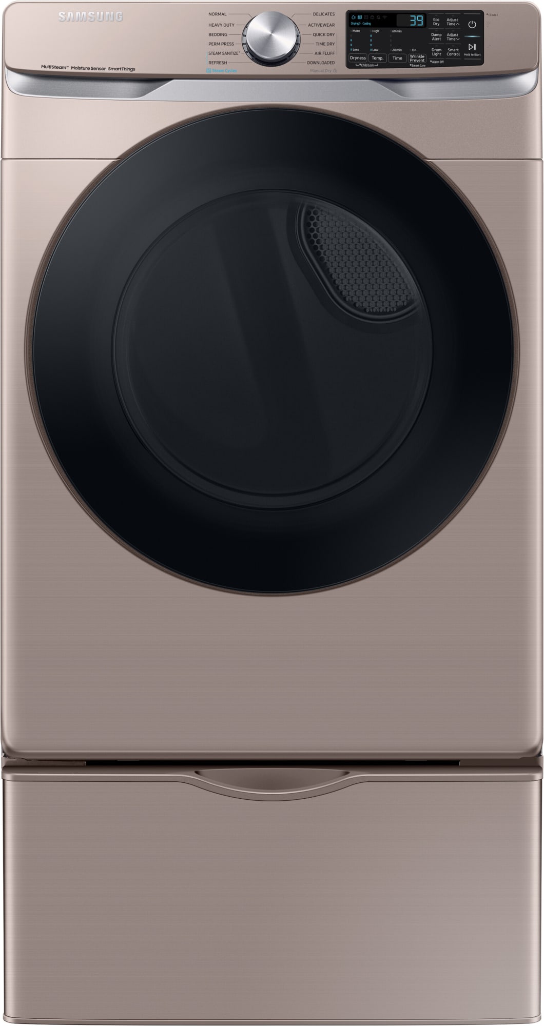 Samsung DVG45B6300C 27 Inch Smart Gas Dryer with 7.5 Cu.Ft. Capacity,21