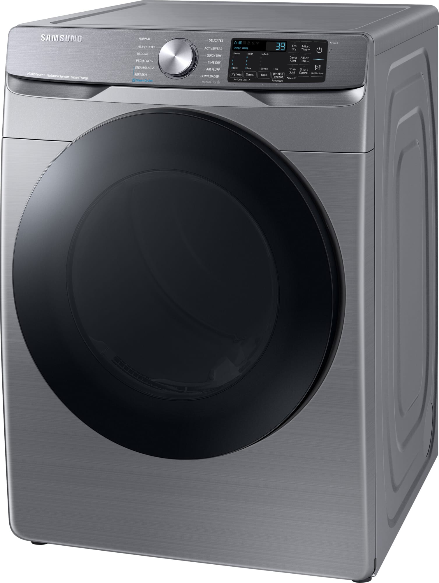 Samsung DVE45B6300P 27 Inch Smart Electric Dryer with 7.5 Cu.Ft