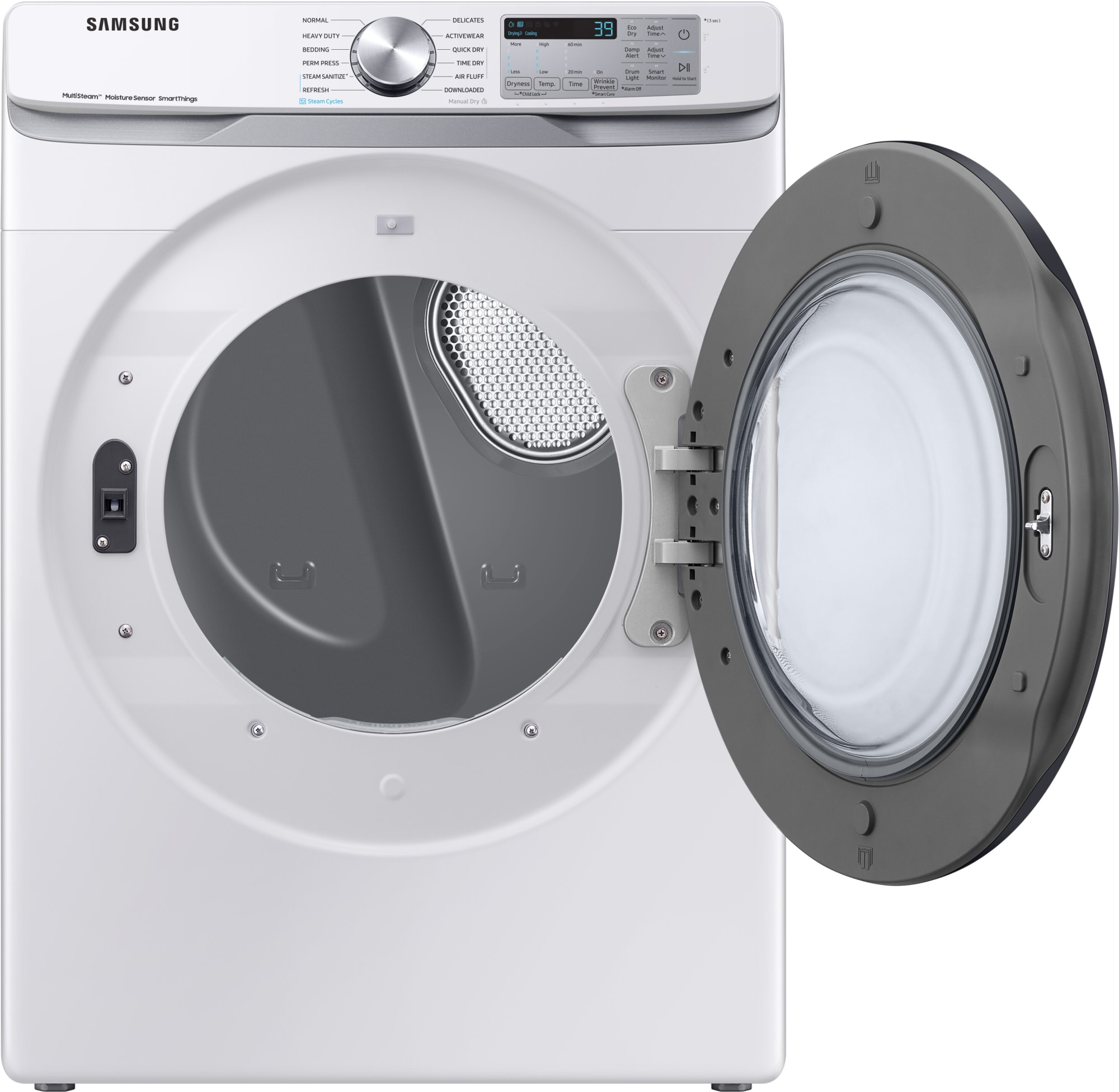 Samsung DVE45B6300W 27 Inch Smart Electric Dryer with 7.5 Cu.Ft