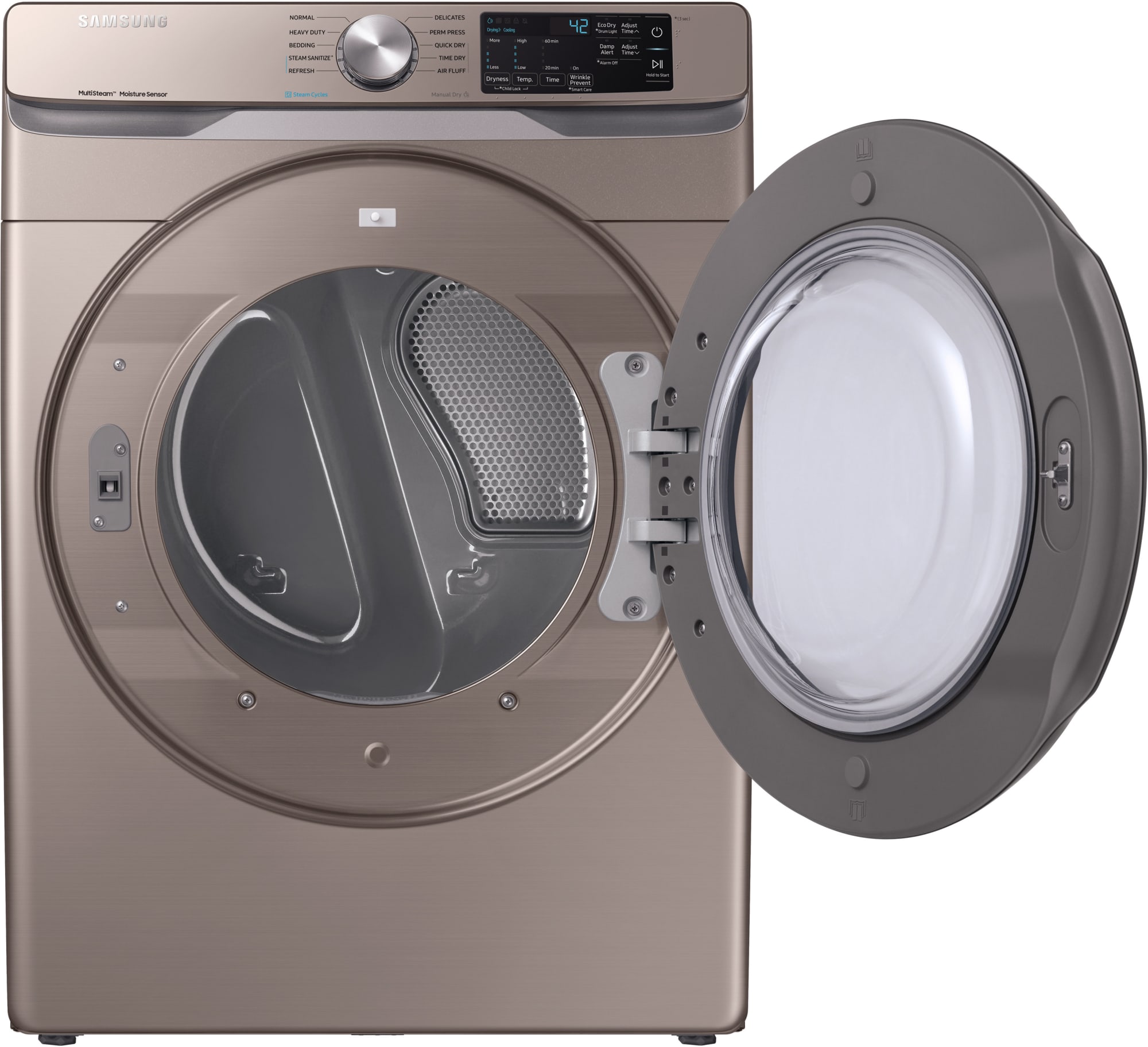 Samsung DVE45R6100C 27 Inch Electric Dryer with 7.5 Cu. Ft. Capacity
