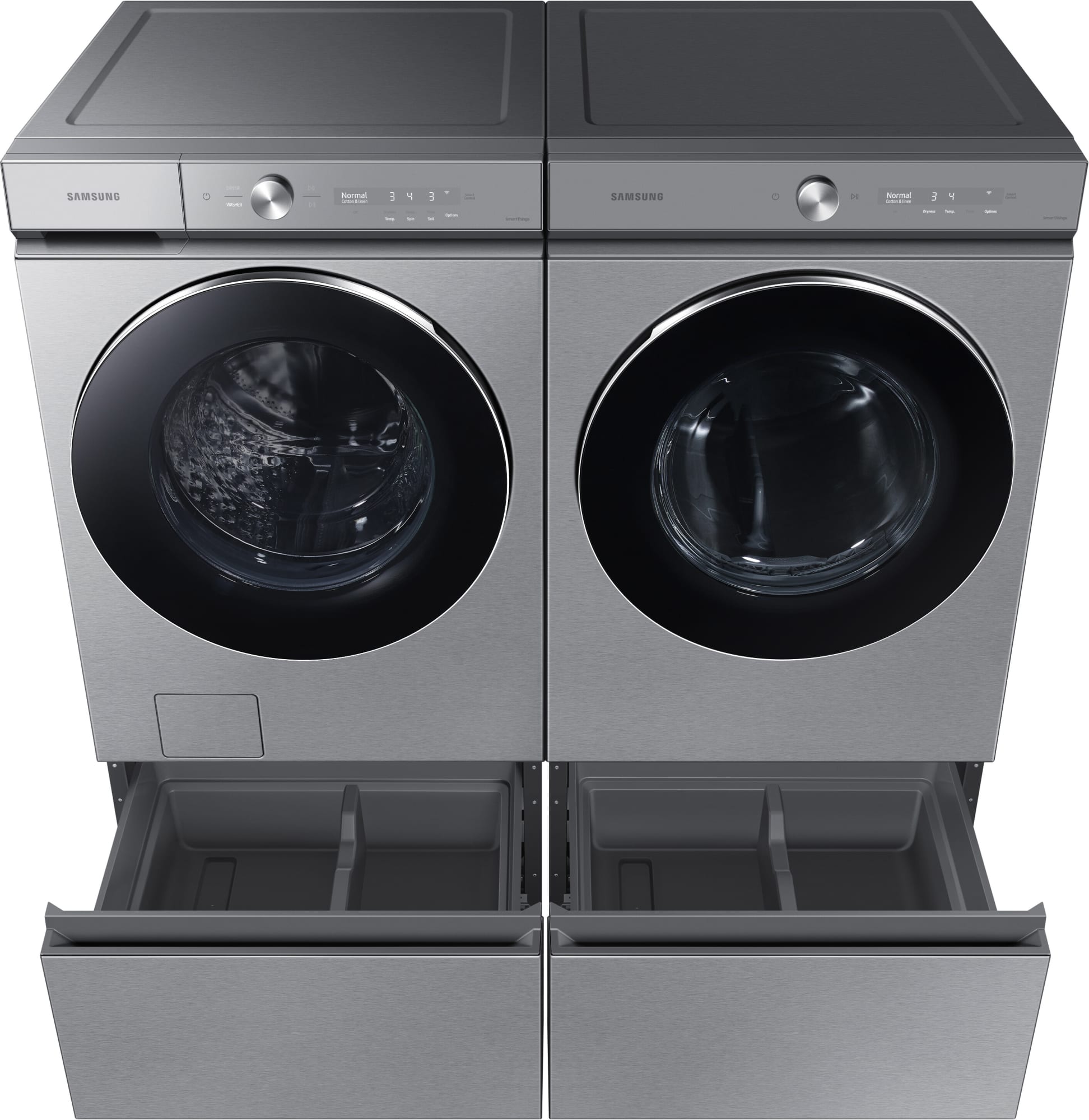 Samsung DVG53BB8900T 27 Inch Smart Gas Dryer with 7.6 Cu. Ft. Capacity, 20 Dry Cycles, Super