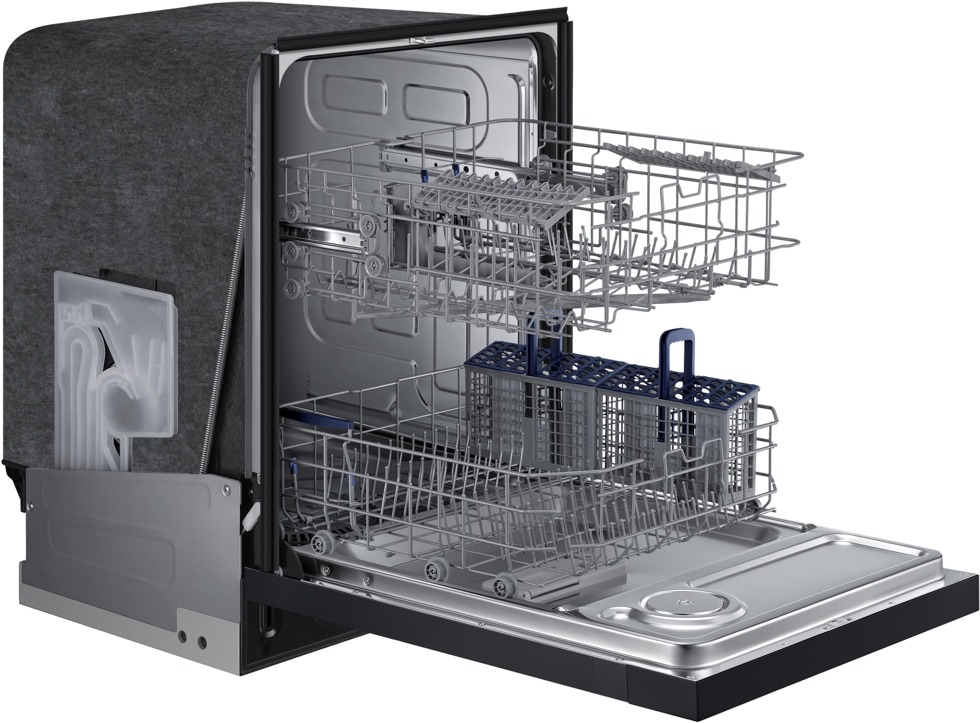 Samsung DW80J3020UB Full Console Dishwasher with Digital Leakage Sensor