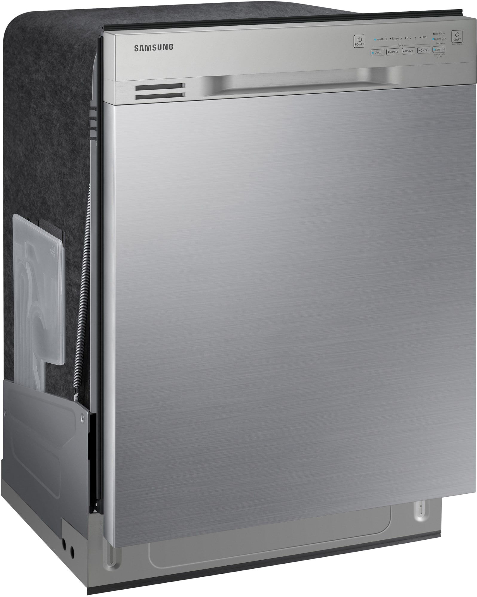 Samsung DW80J3020US Full Console Dishwasher with Digital Leakage Sensor