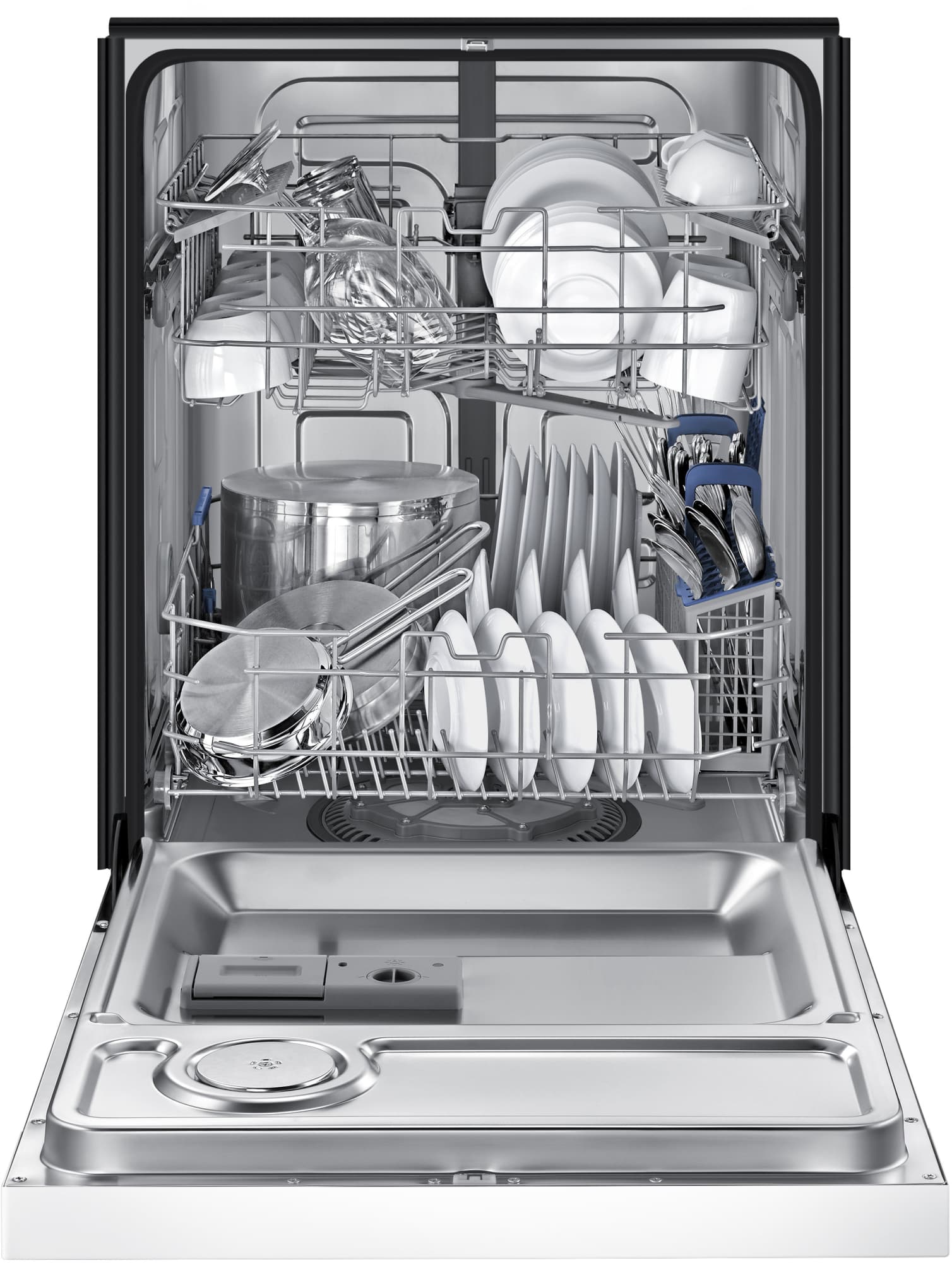 Samsung DW80J3020UW Full Console Dishwasher with Digital Leakage Sensor