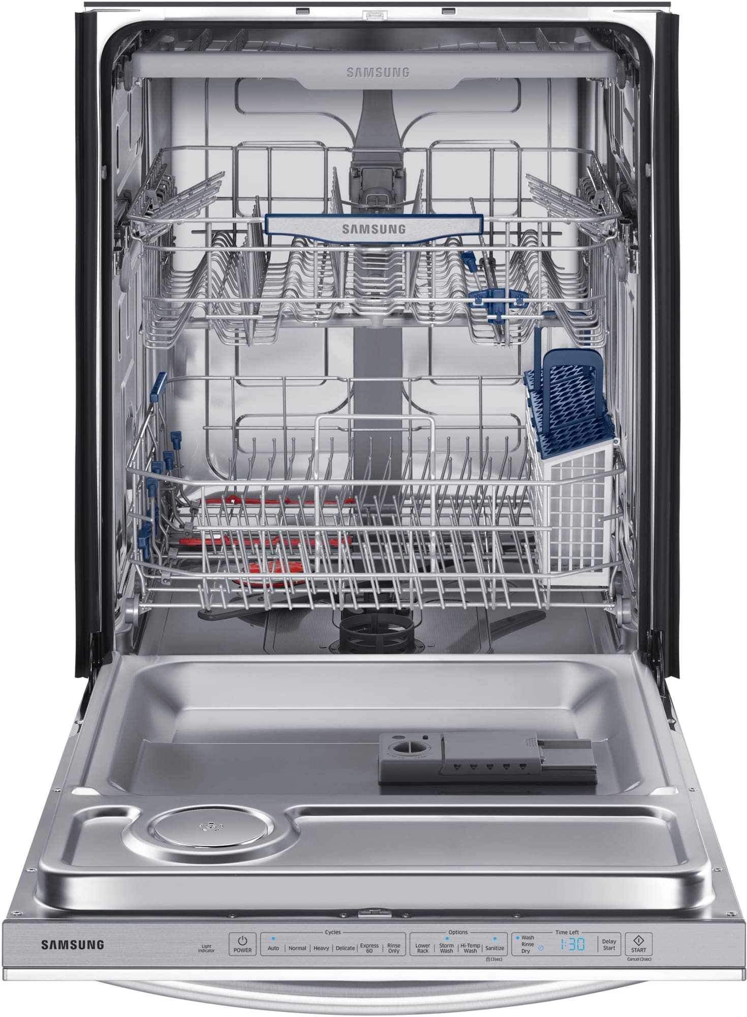 Samsung DW80K7050US 24 Inch Fully Integrated Dishwasher with 15 Place
