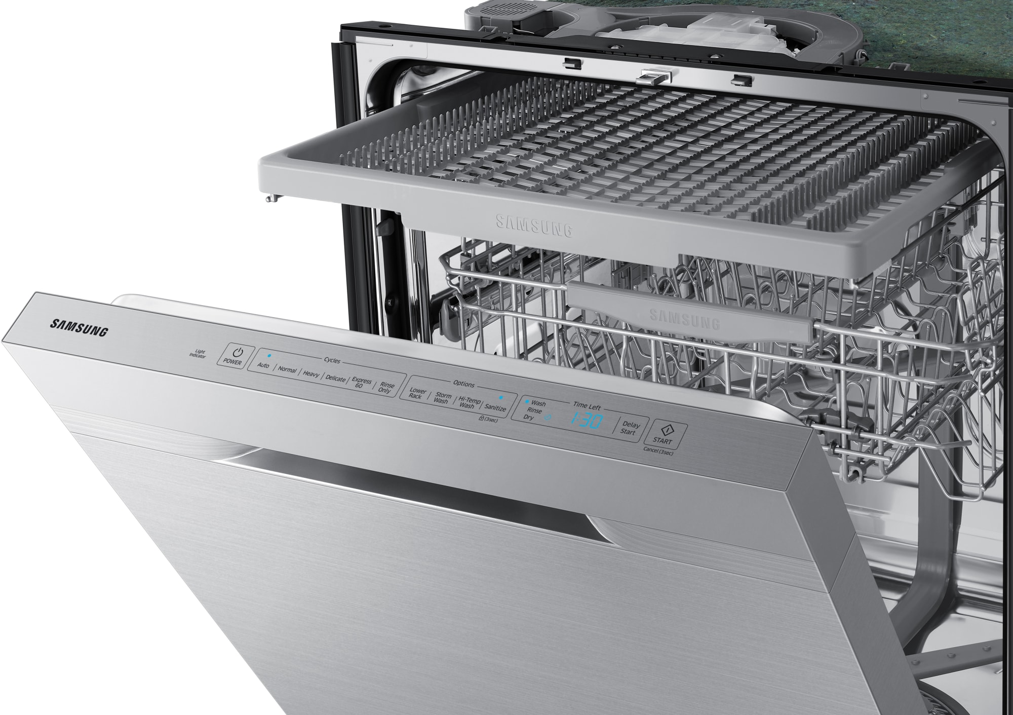 Samsung DW80R5060US 24 Inch Fully Integrated Dishwasher with 15 Place
