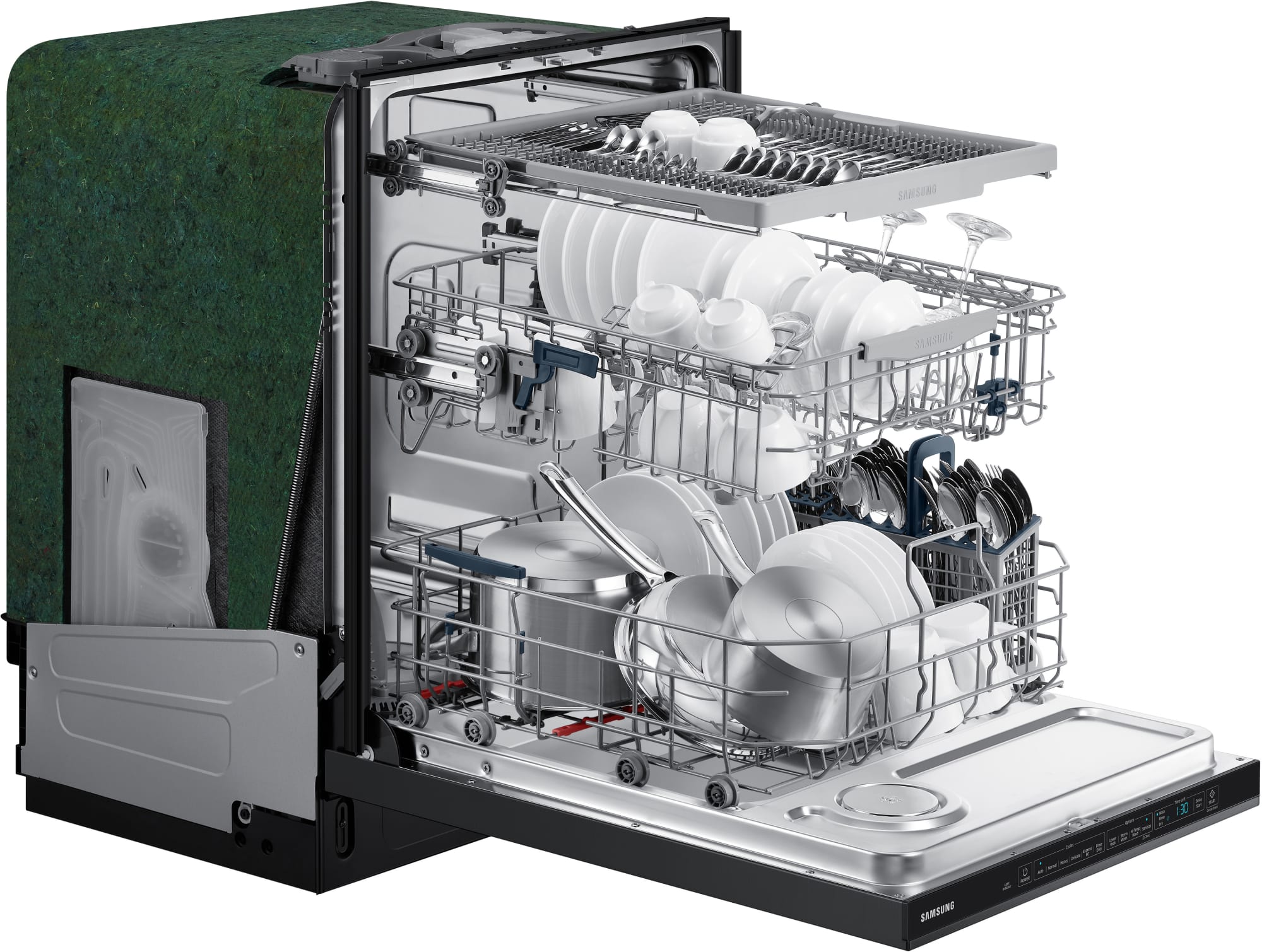 Samsung DW80R5061UG 24 Inch Fully Integrated Dishwasher with 15 Place