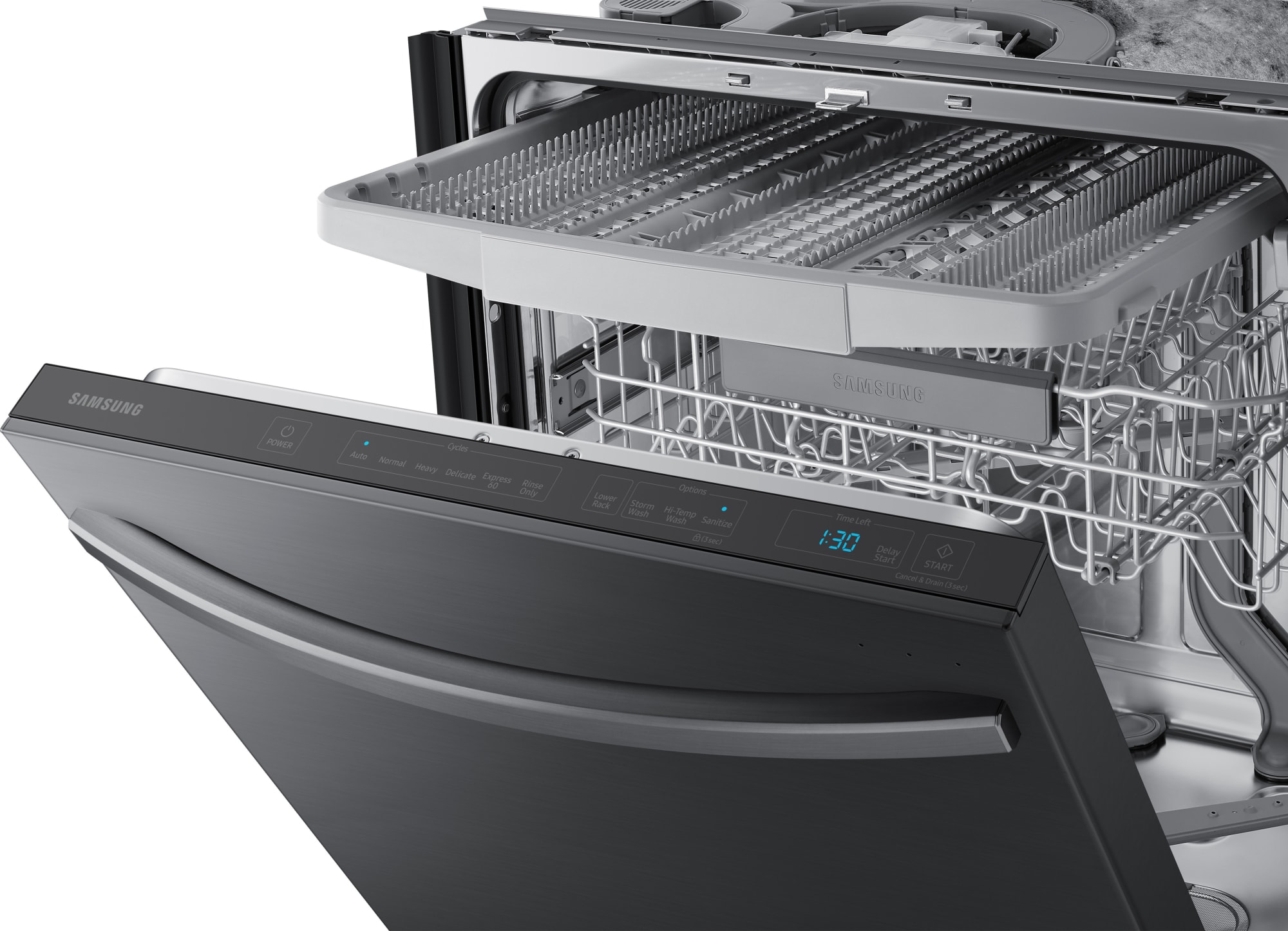 Samsung DW80R7061UG 24 Inch Fully Integrated Dishwasher with 15 Place