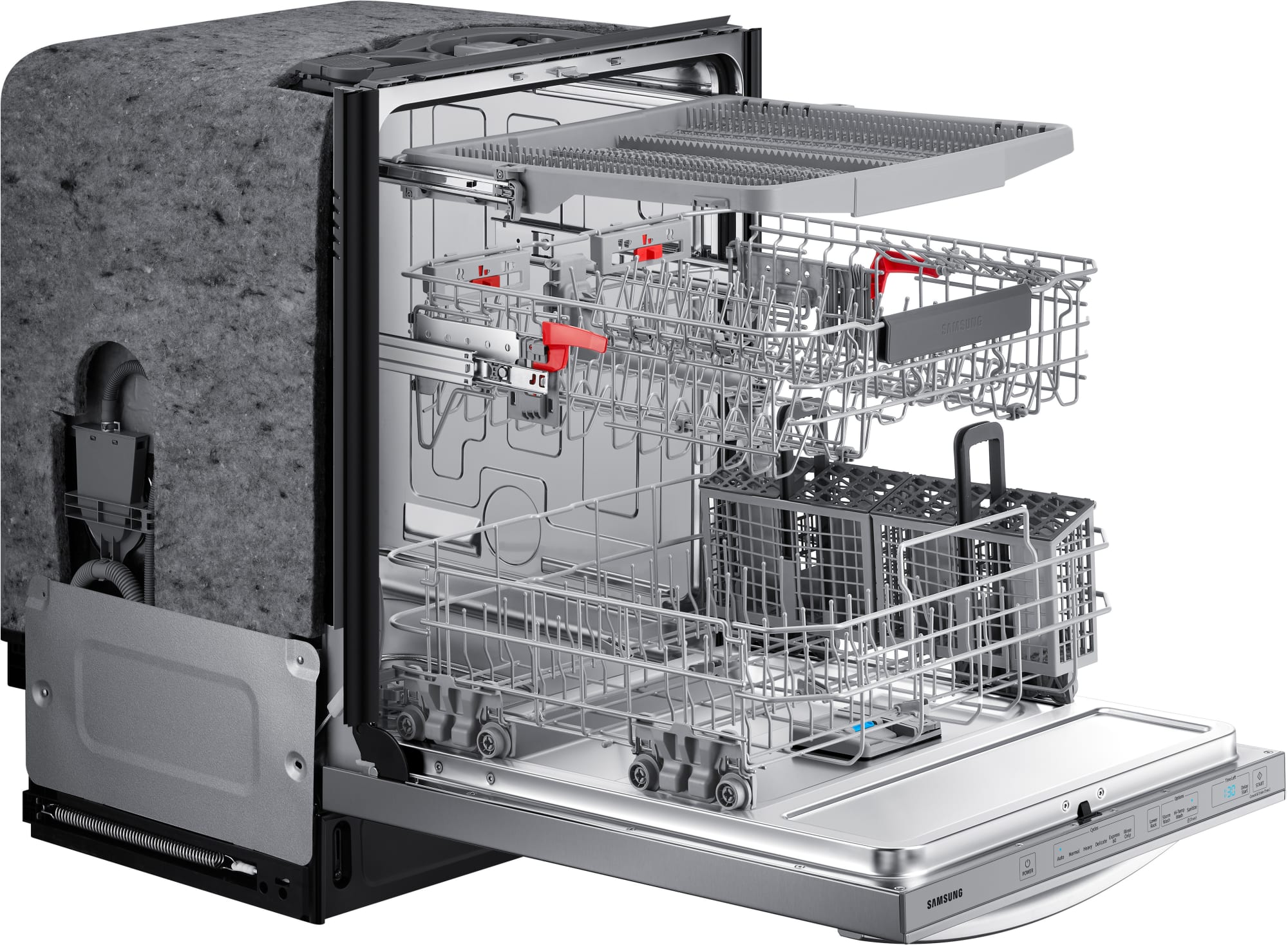 Samsung DW80R7061US 24 Inch Fully Integrated Dishwasher with 15 Place