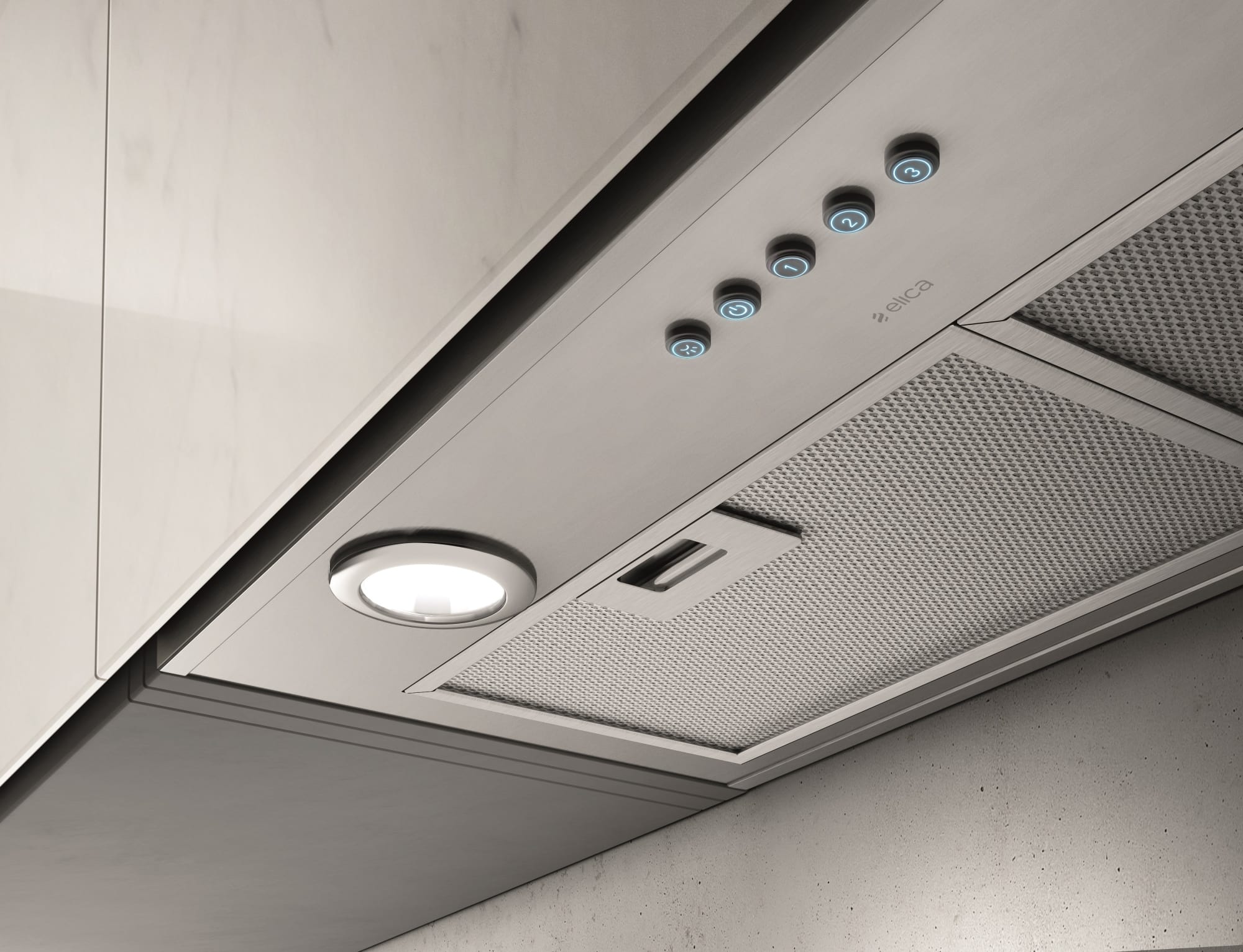 Elica EAS428S1 Under Insert Range Hood with 3Speed/400 CFM