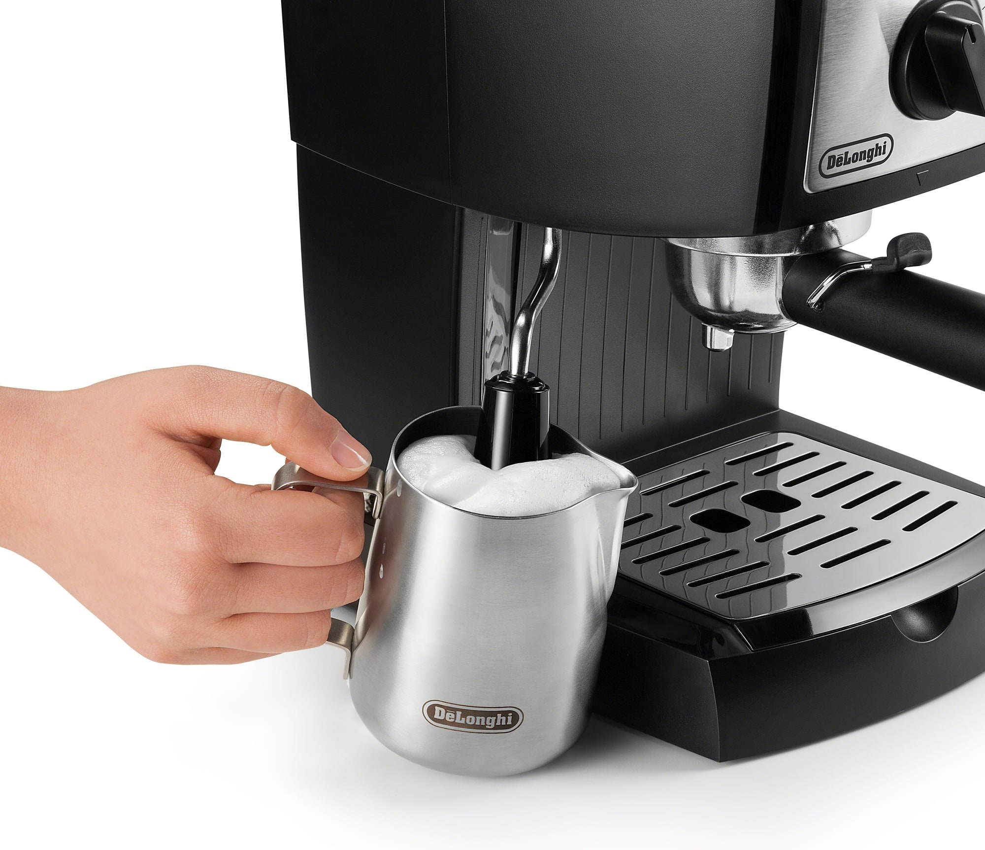 Delonghi EC155M EC155 Pump Espresso Machine with Cappuccino System