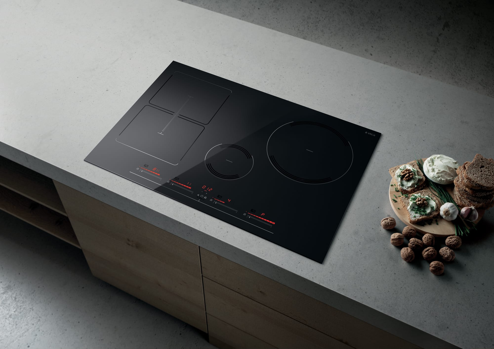 Elica EGL430BL 30 Inch Induction Cooktop with Stream Technology