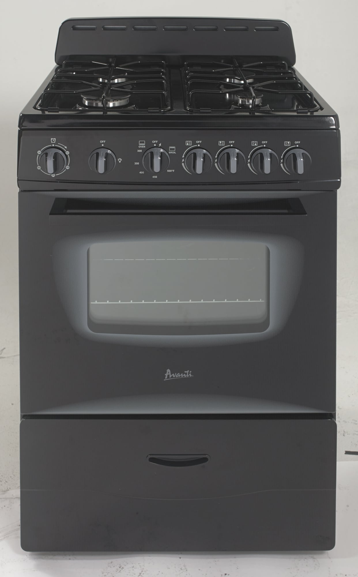 Avanti GR2415CB 24 Inch Freestanding Gas Range with 4 Sealed Burners, 2