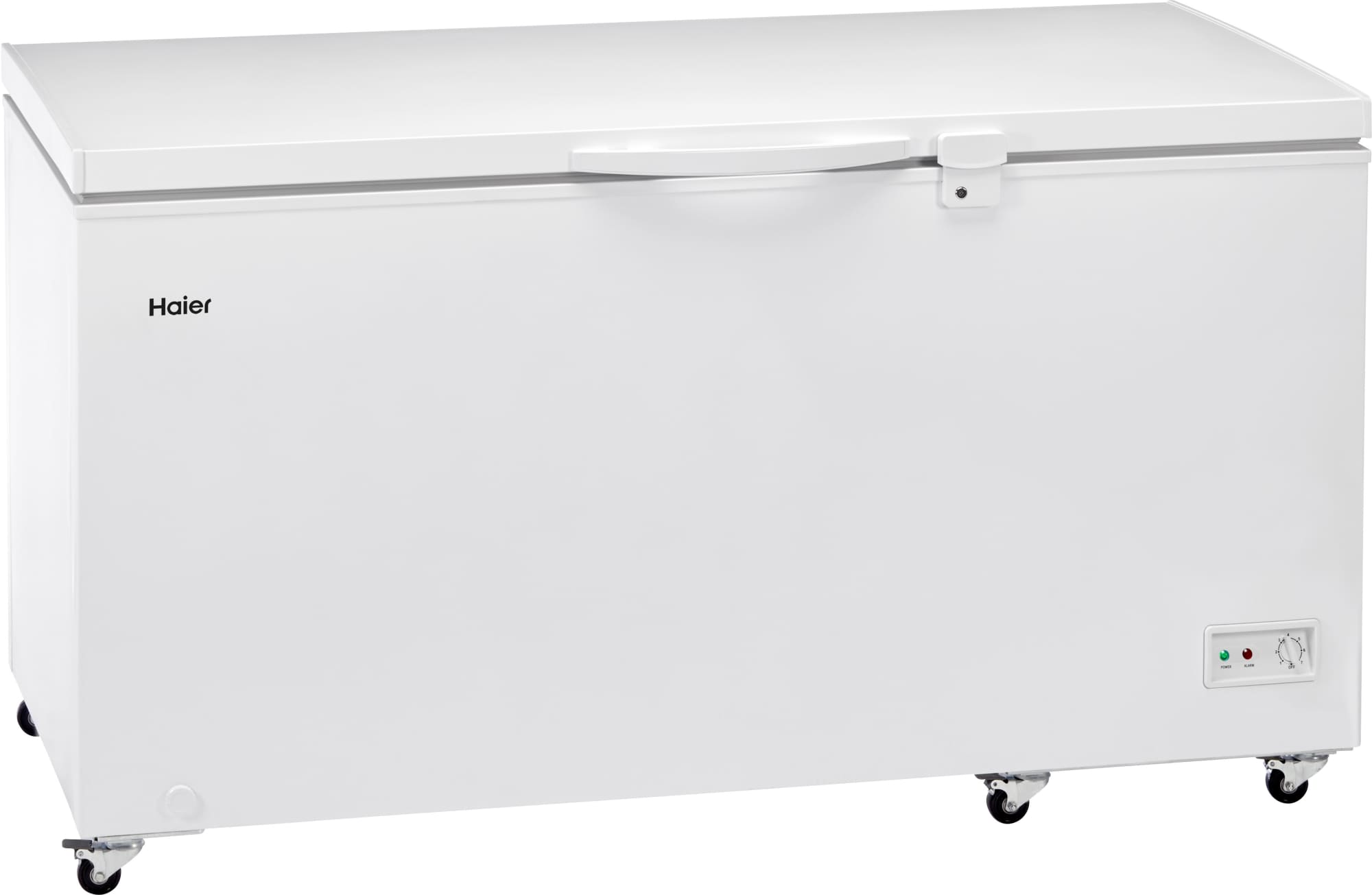 Haier HFC1104ACW 45 Inch Chest Freezer with 10.7 Cu. Ft. Capacity, 2
