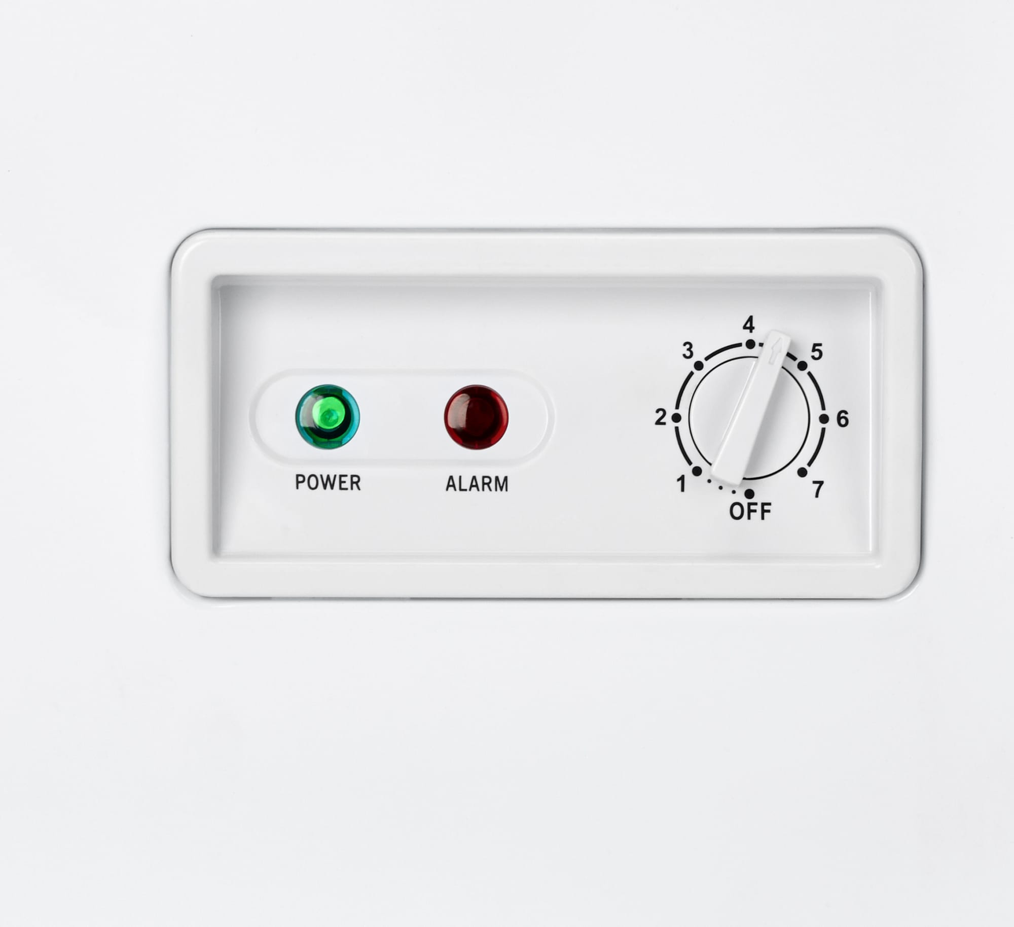 Haier HFC1104ACW 45 Inch Chest Freezer with 10.7 Cu. Ft. Capacity, 2 Removable Baskets, Casters