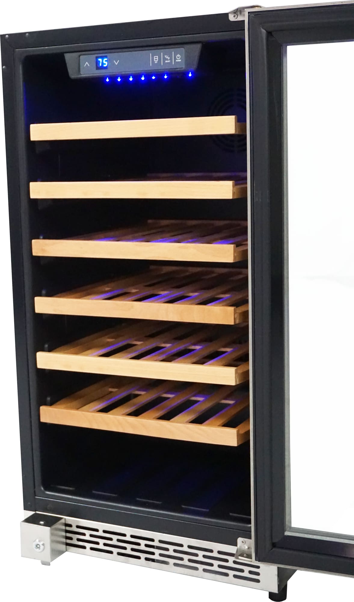 Thor Kitchen HWC2405U 18 Inch BuiltIn/Freestanding Wine Cooler with 40 Bottle Capacity