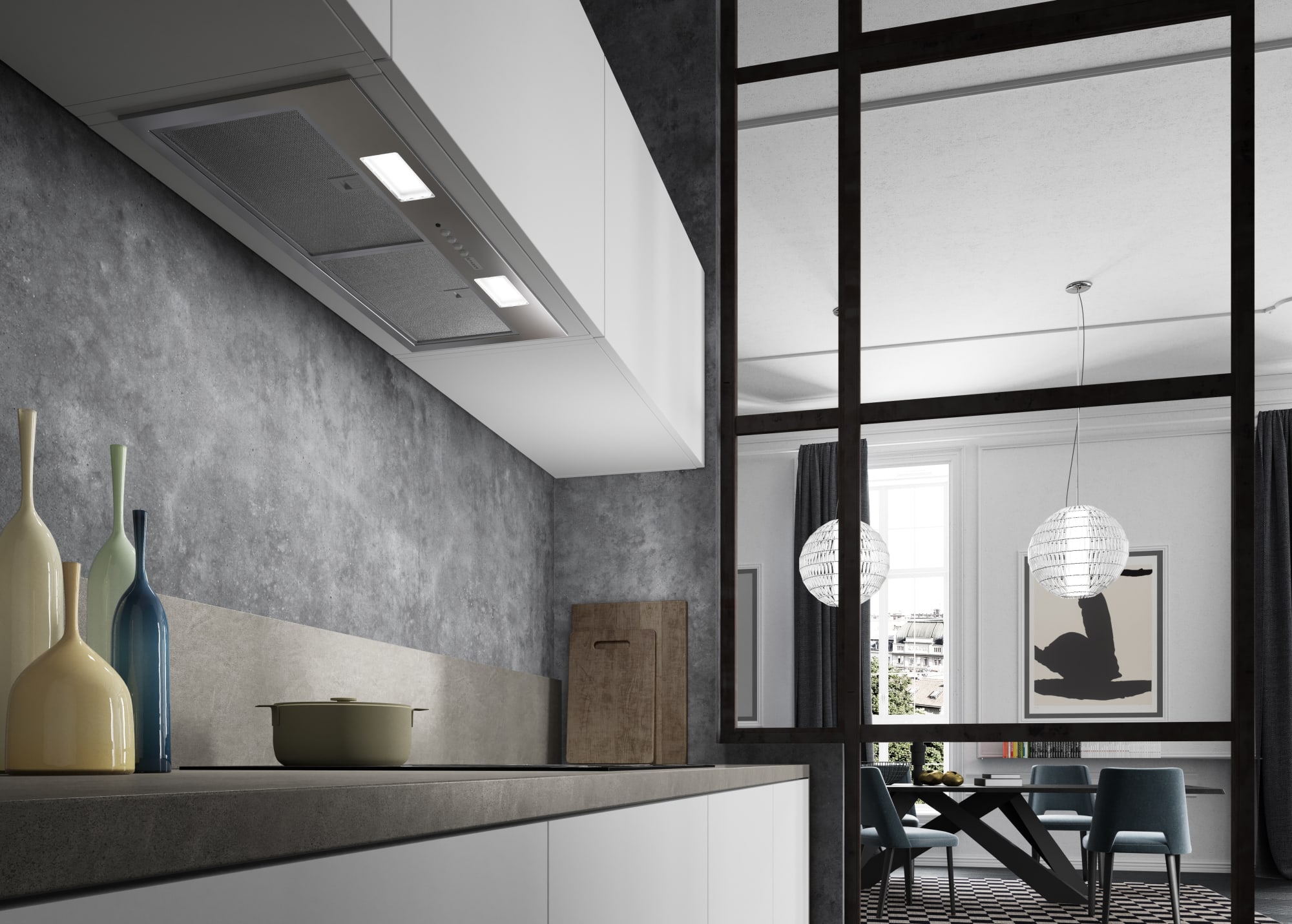 Faber INSP28SS240 28 Inch Inca Smart Insert Convertible Range