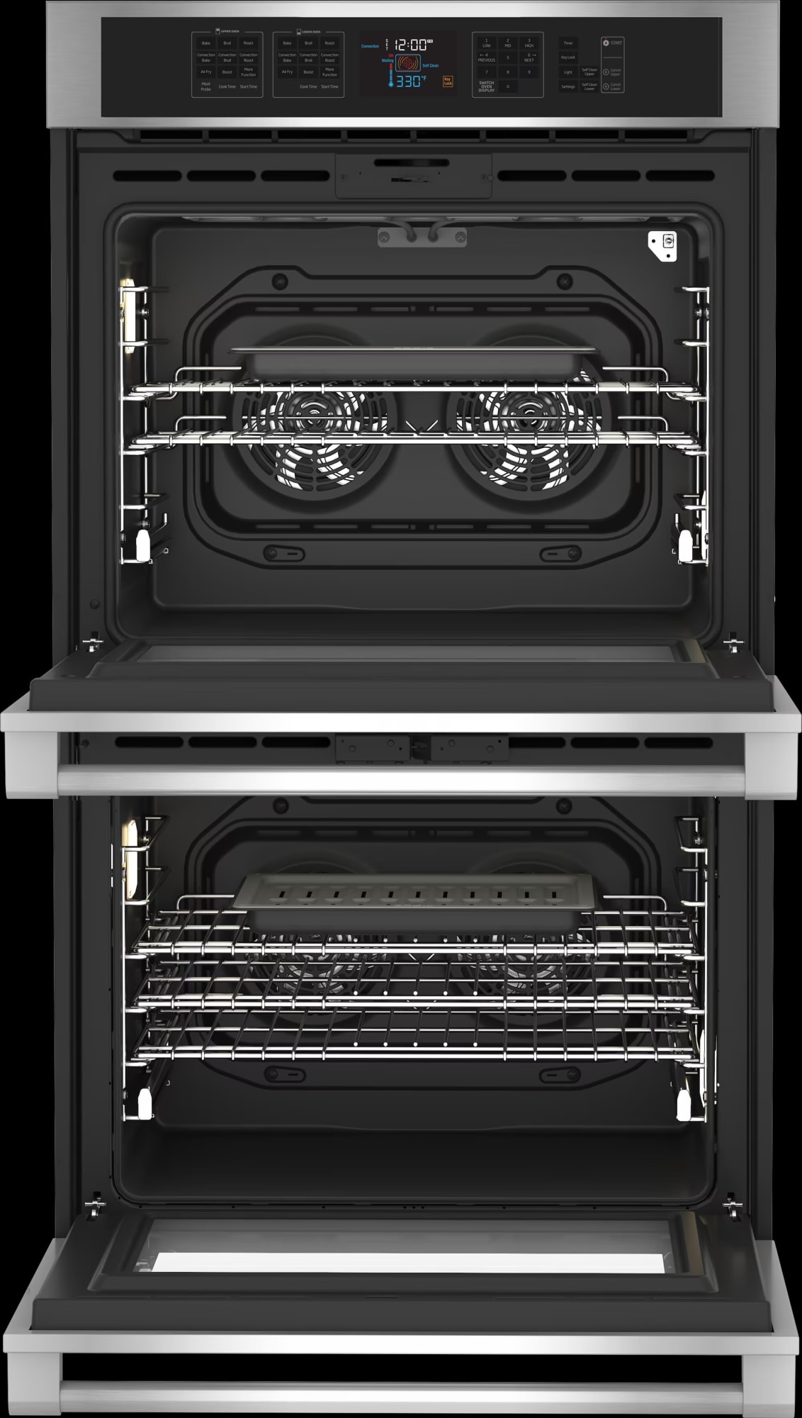 Beko WOD30100SS 30 Inch Double Electric Wall Oven with 11.4 cu. ft