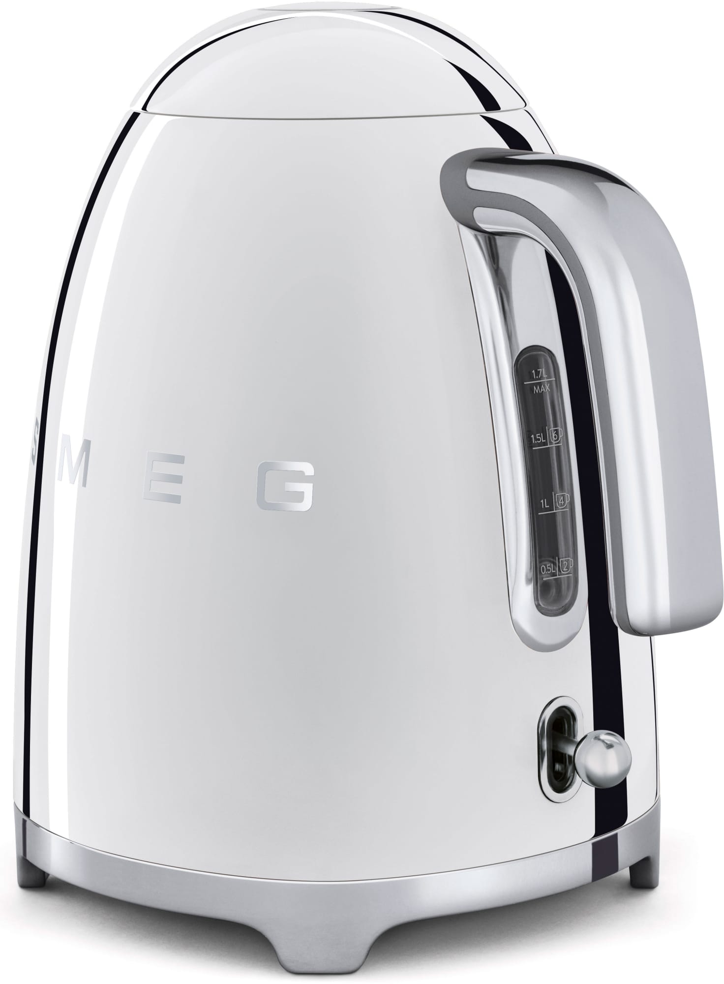 Smeg KLF01SSUS Electric Kettle with 56 oz. Capacity, SoftOpening Lid