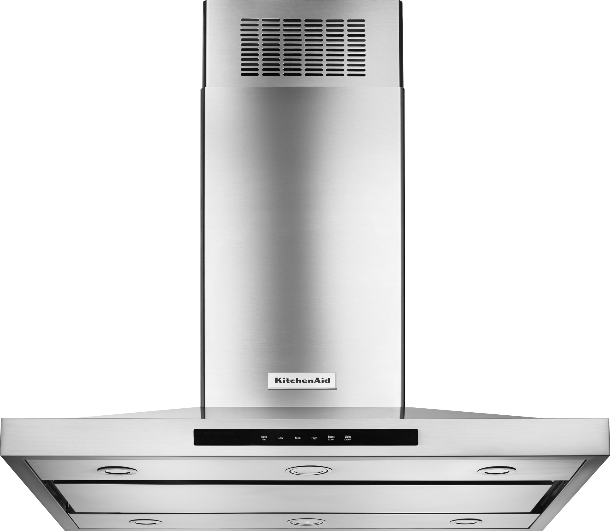 KitchenAid KVIB602DSS 42 Inch Island Chimney Range Hood with 585 CFM