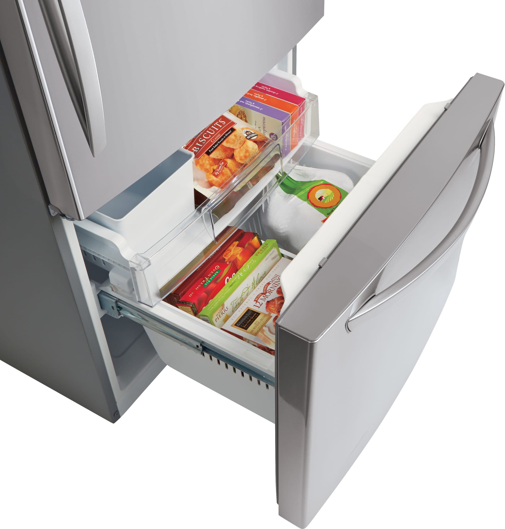 LG LDC24370ST 33 Inch BottomFreezer Refrigerator with Linear