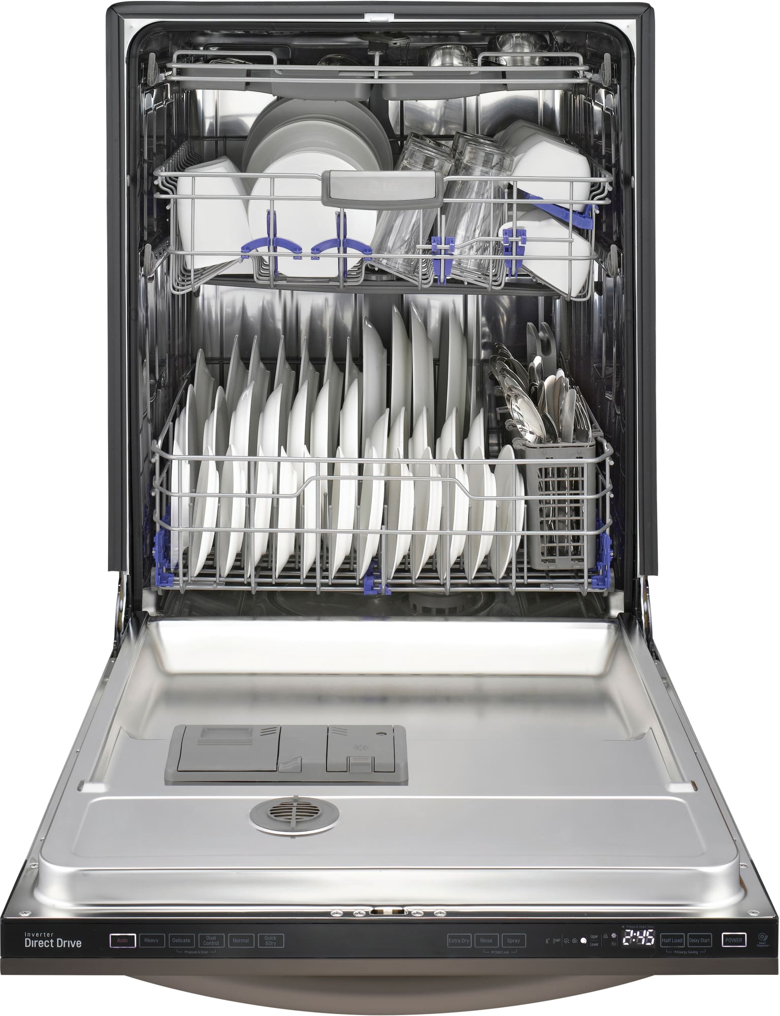 LG LDF7774BD Fully Integrated Dishwasher with SenseClean™, EasyRack