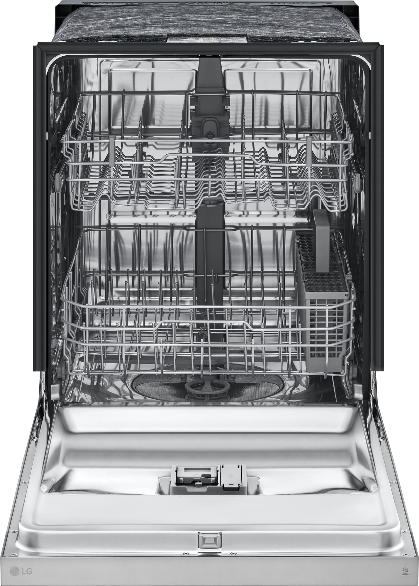 LG LDFC2423W 24 Inch Full Console Dishwasher with 15 Place Settings, 52