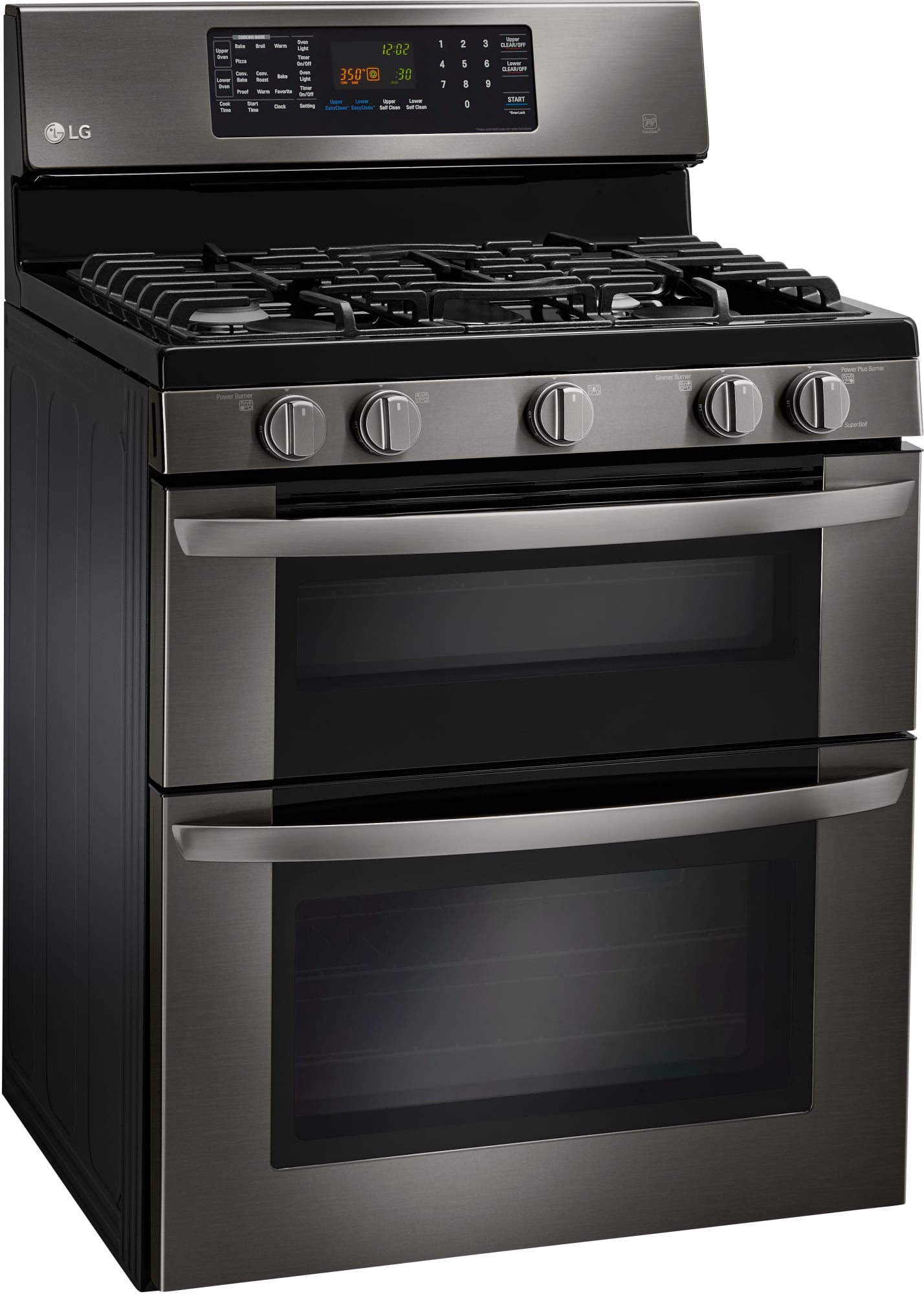 LG LDG3036BD 30 Inch Freestanding Gas Range with Convection, IntuiTouch