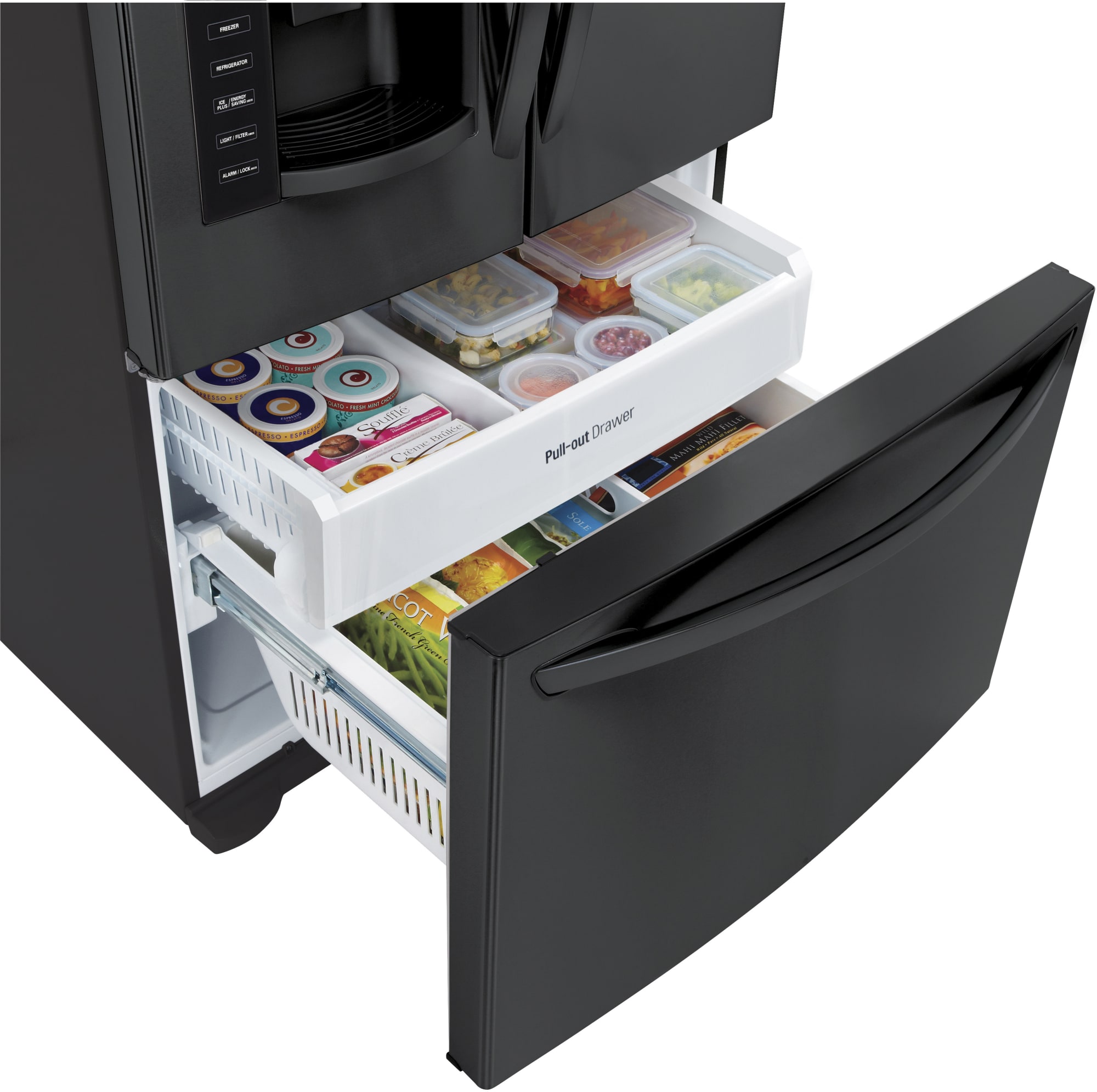 LG LFX25974SB 36 Inch French Door Refrigerator with Slim SpacePlus™ Ice