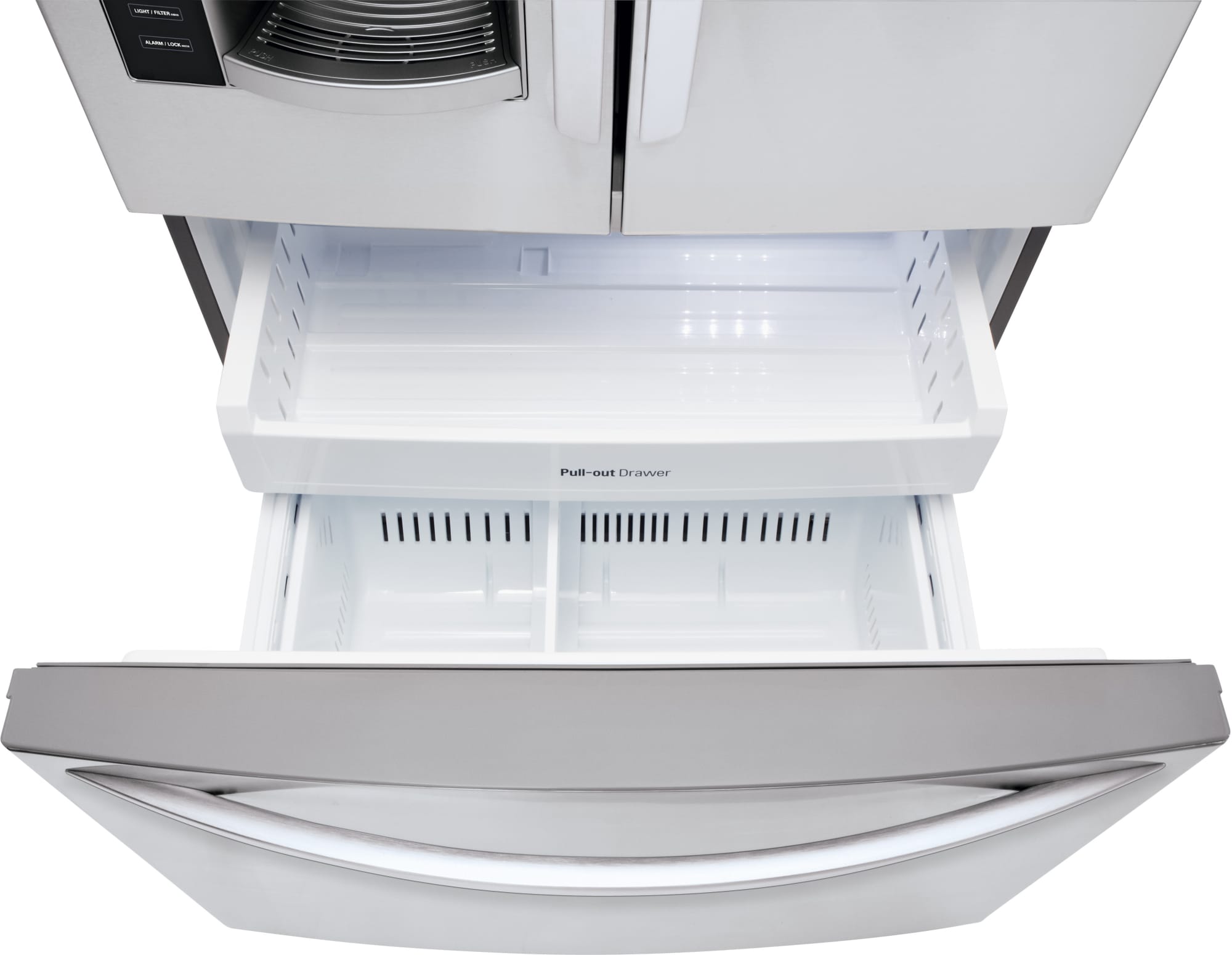 LG LFX25974ST 36 Inch French Door Refrigerator with Slim SpacePlus™ Ice